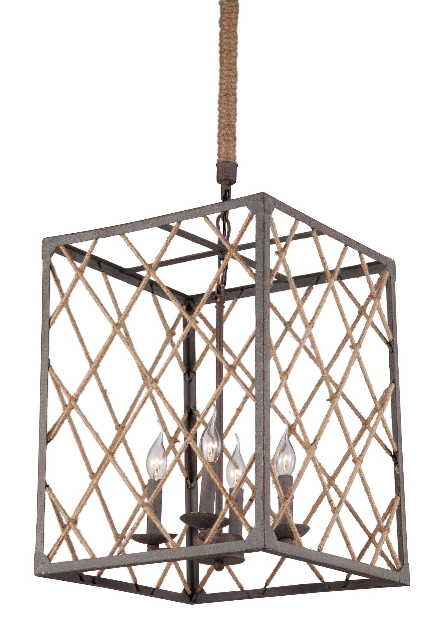 Sint Ceiling Lamp Twine & Iron