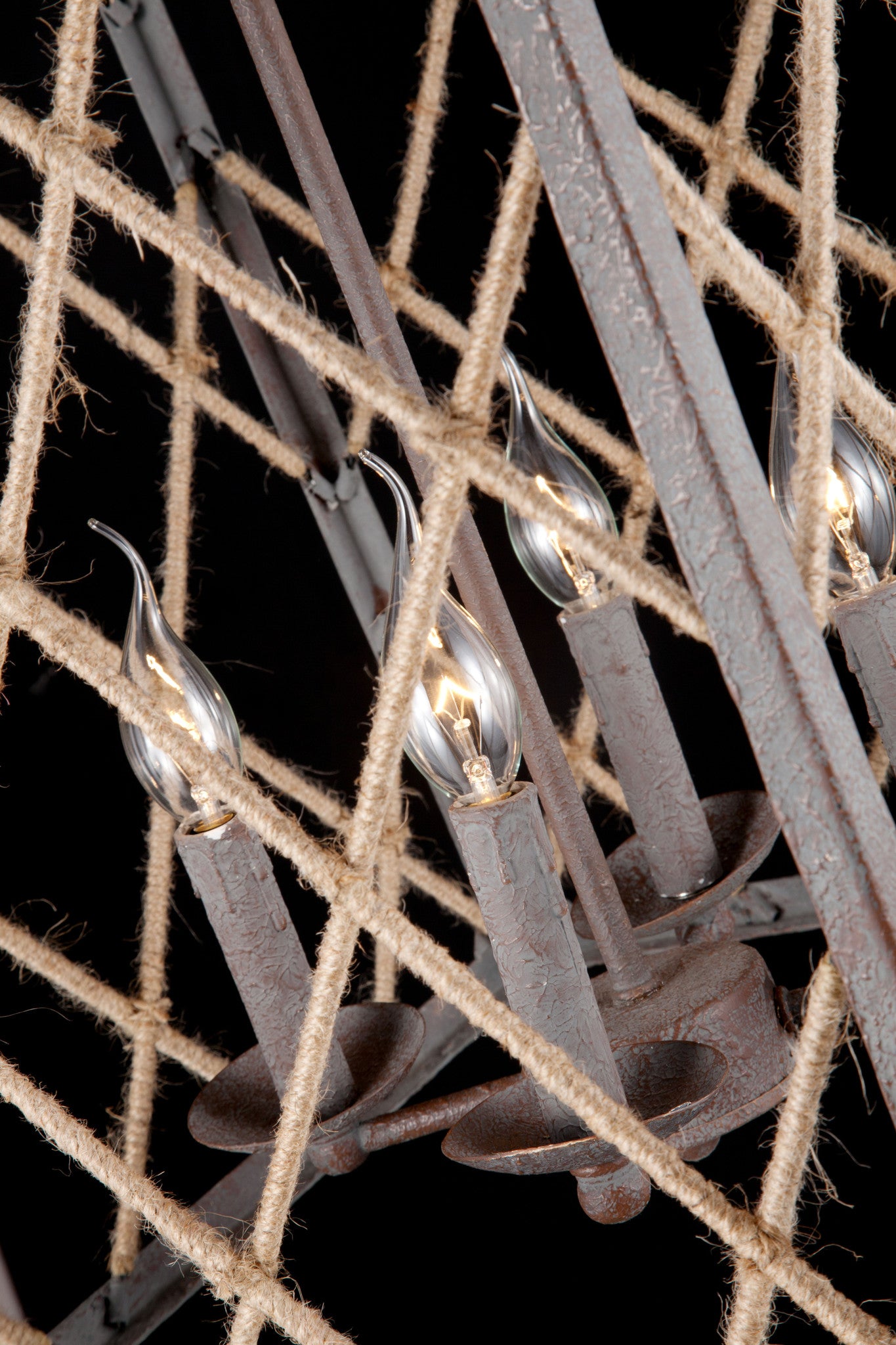 Sint Ceiling Lamp Twine & Iron