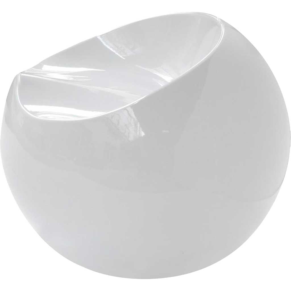 Drop Stool White