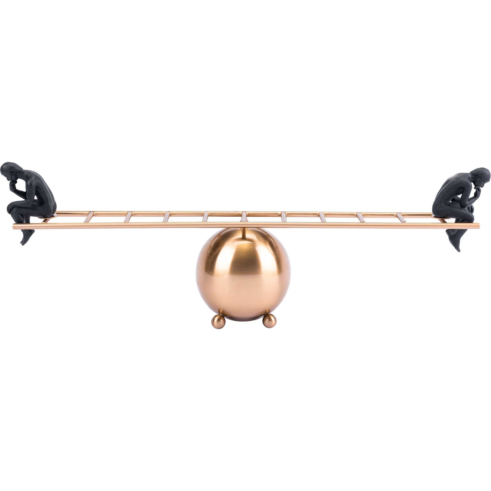 Balance Thinking Antique Brass