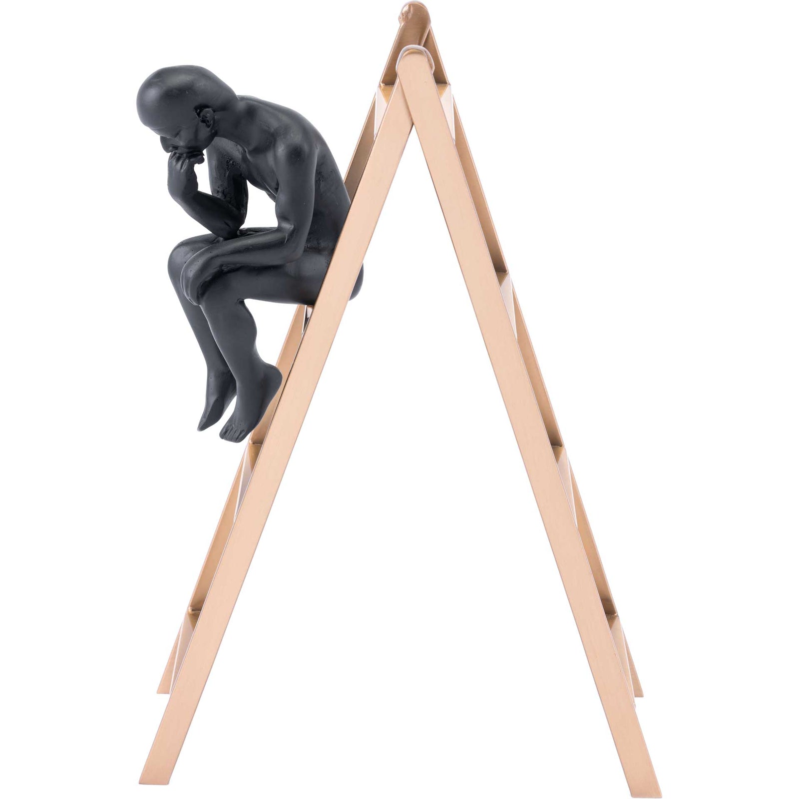 Thinker Antique Brass