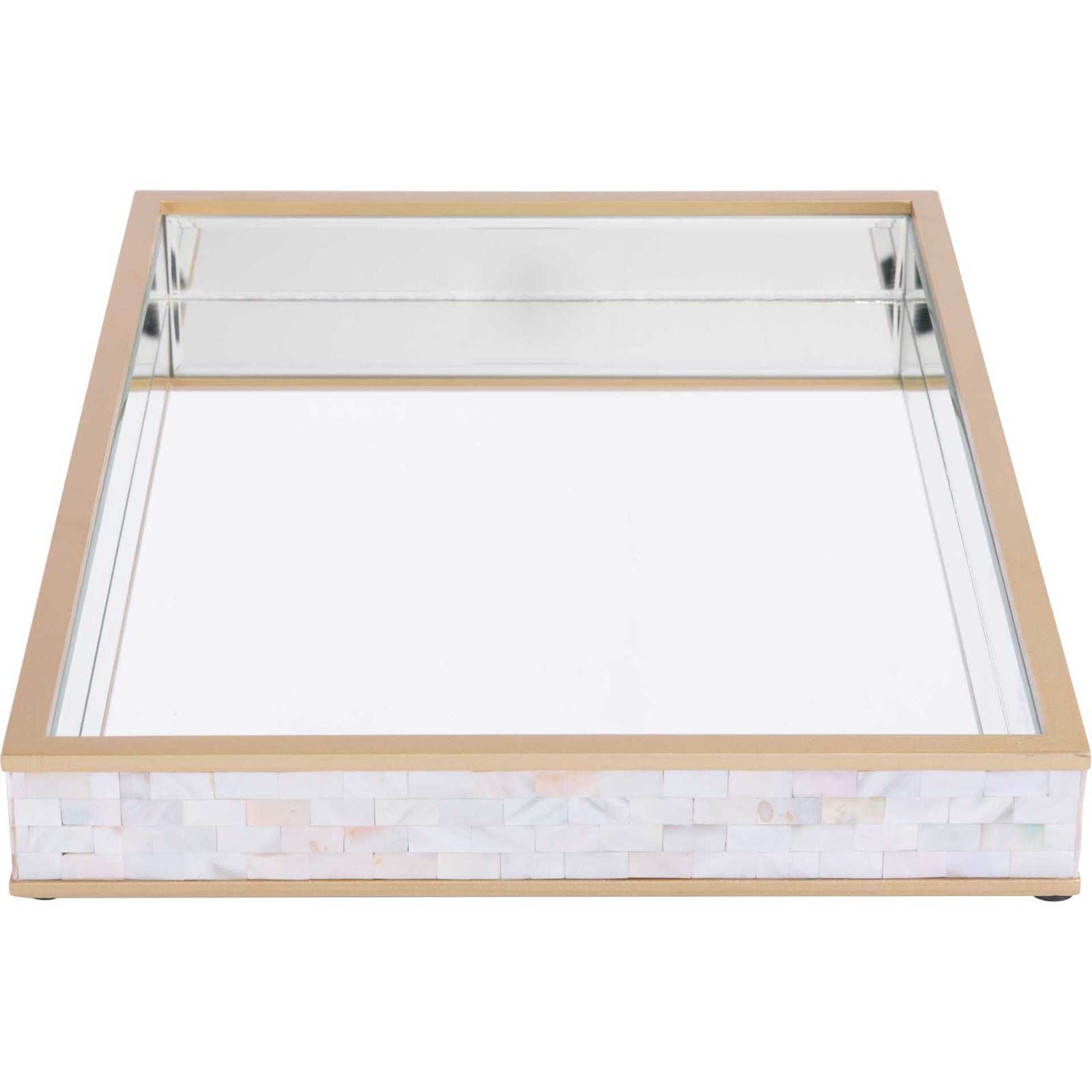 Mother of Pearl Mirror Tray