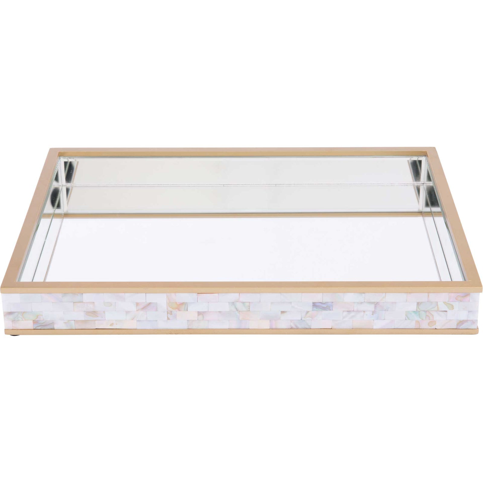 Mother of Pearl Mirror Tray