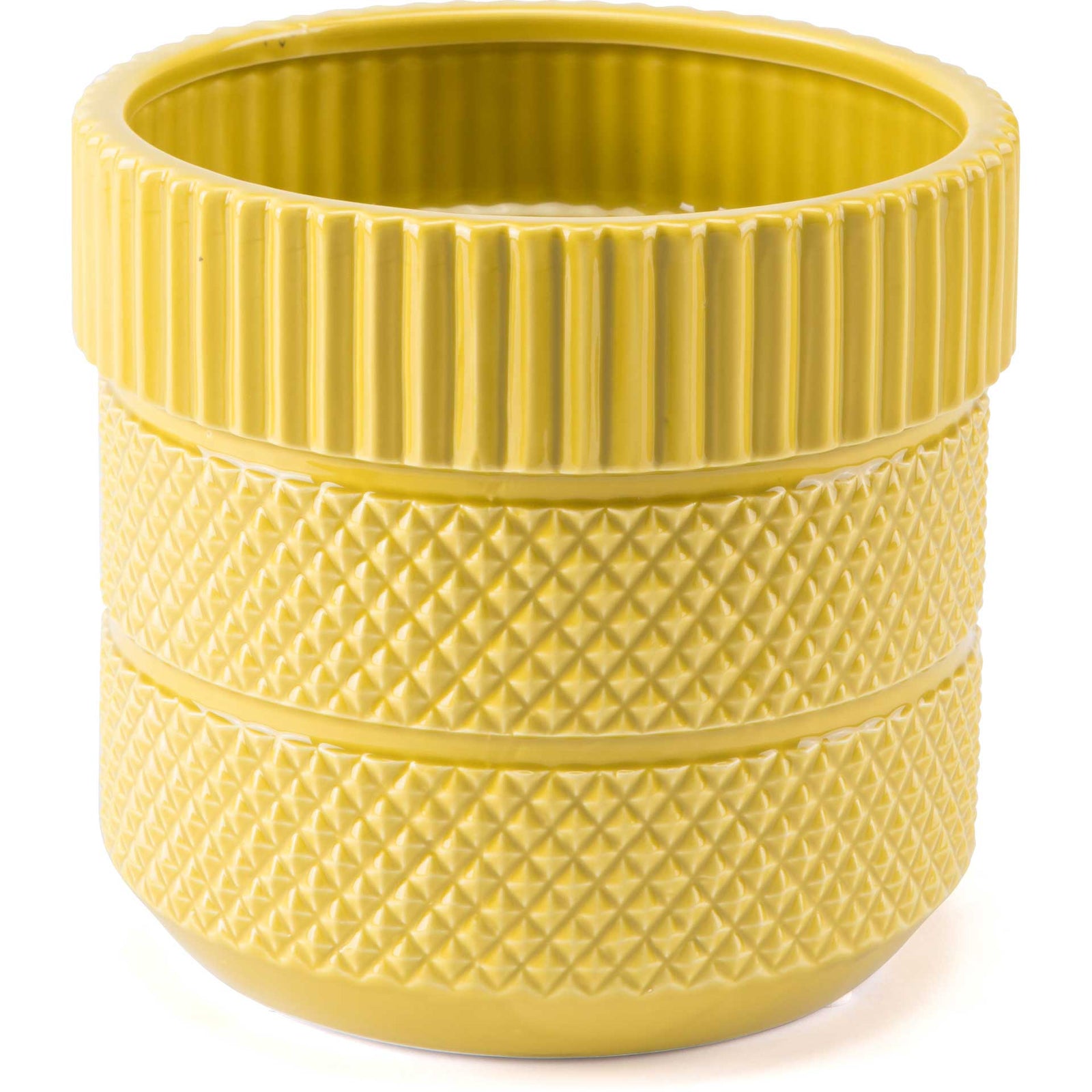 Inca Planter Yellow