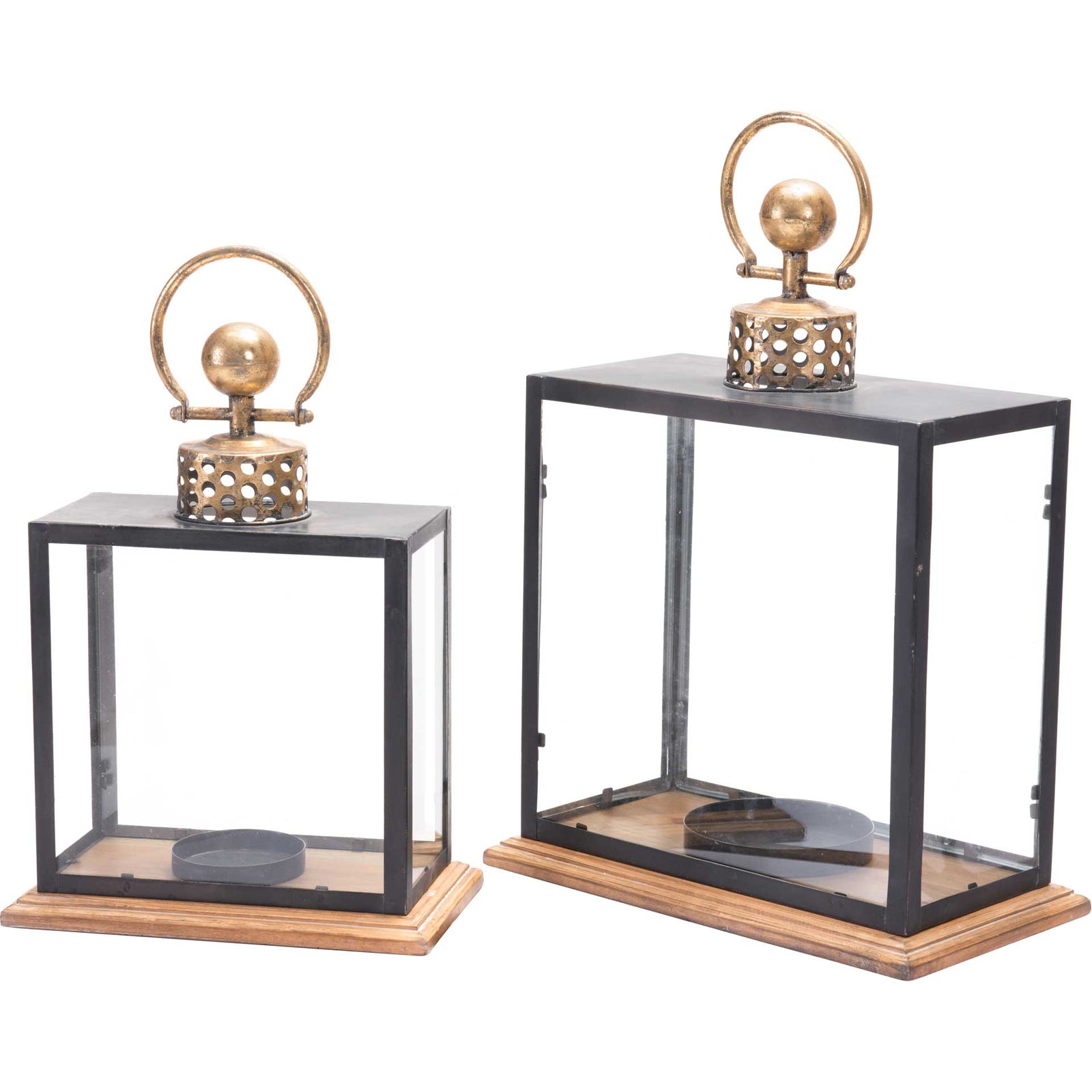 Cuadra Lantern Black/Gold