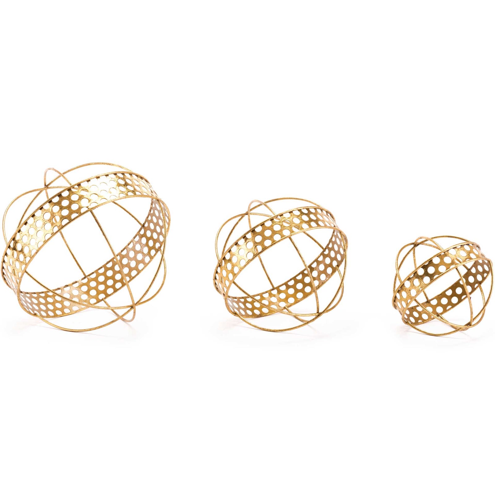 Neptuno Orbs Gold (Set of 3)