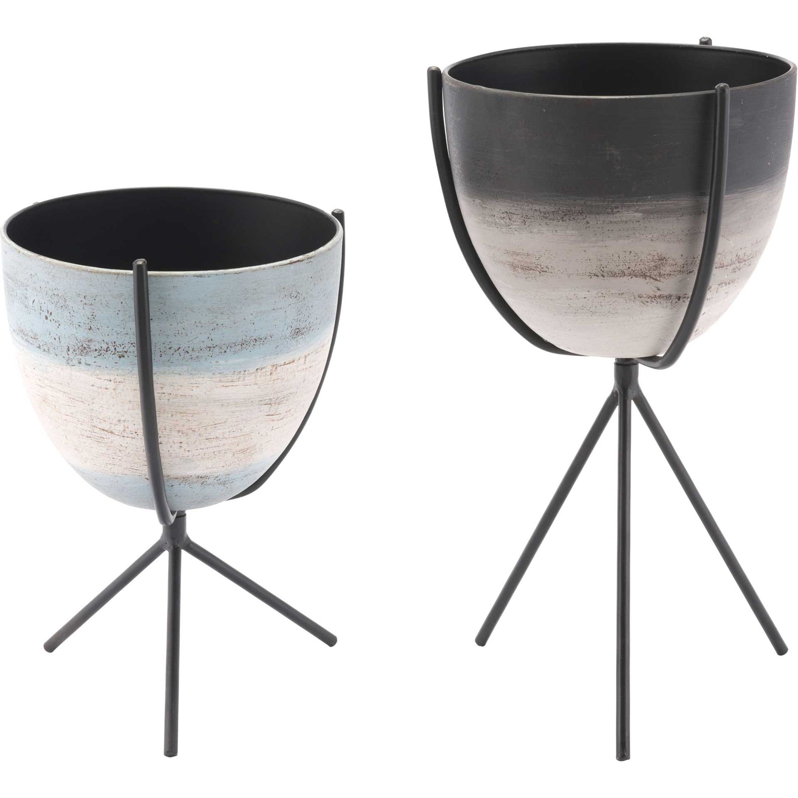 Faded Antique Planters (Set of 2)