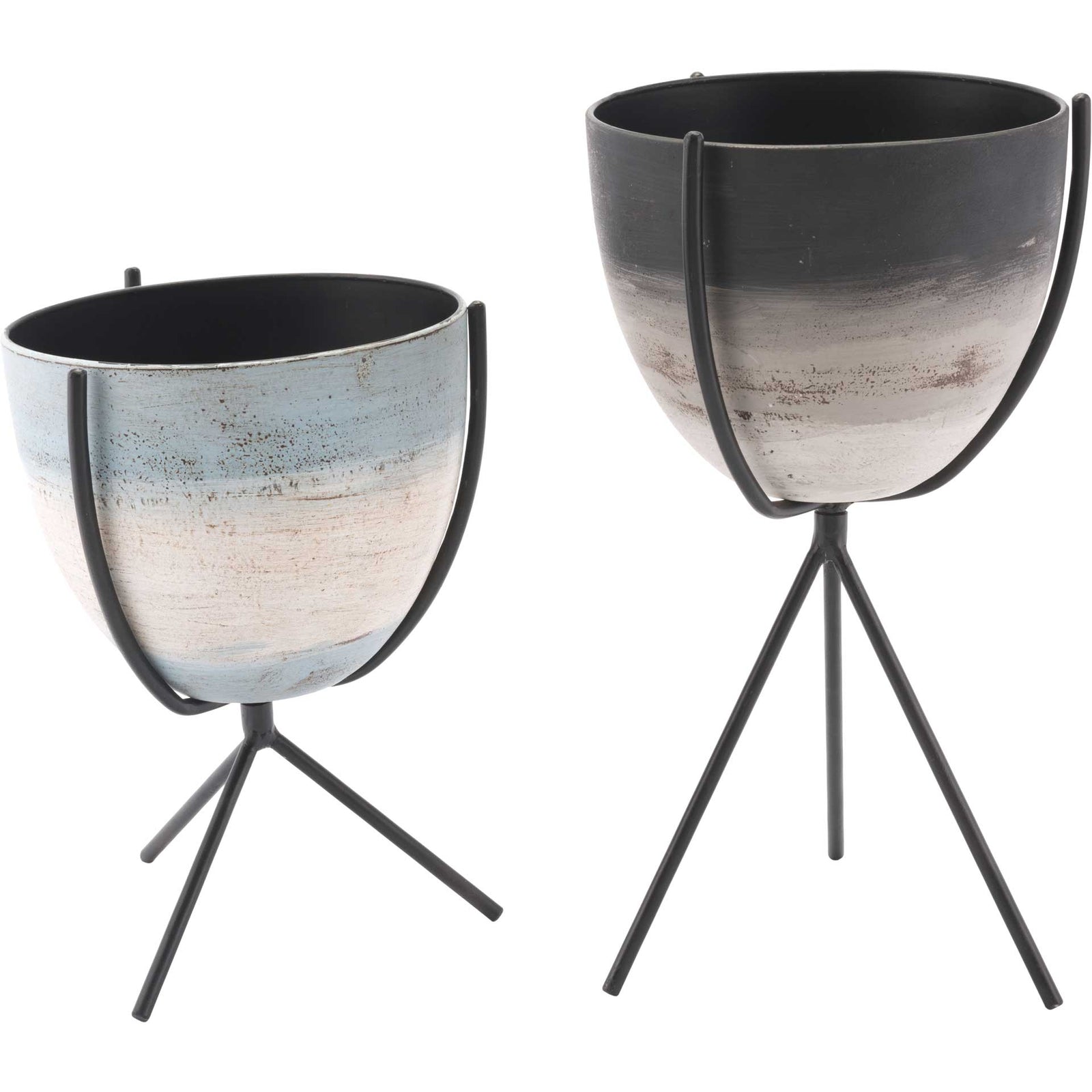 Faded Antique Planters (Set of 2)