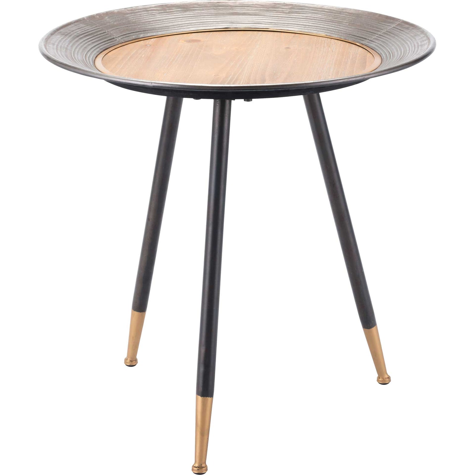 Antique Tripod Metal Table Antique