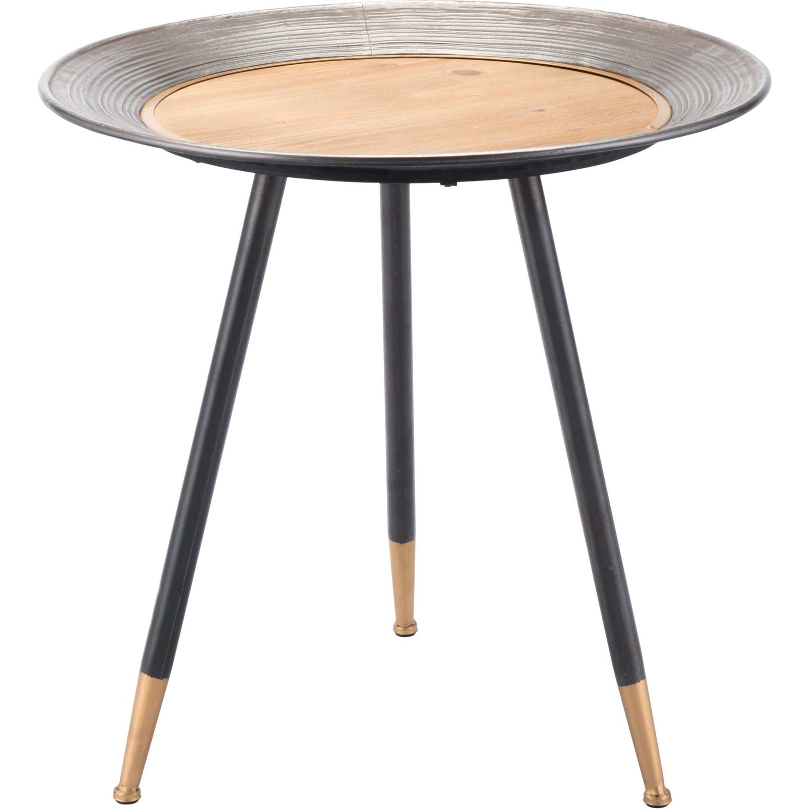 Antique Tripod Metal Table Antique