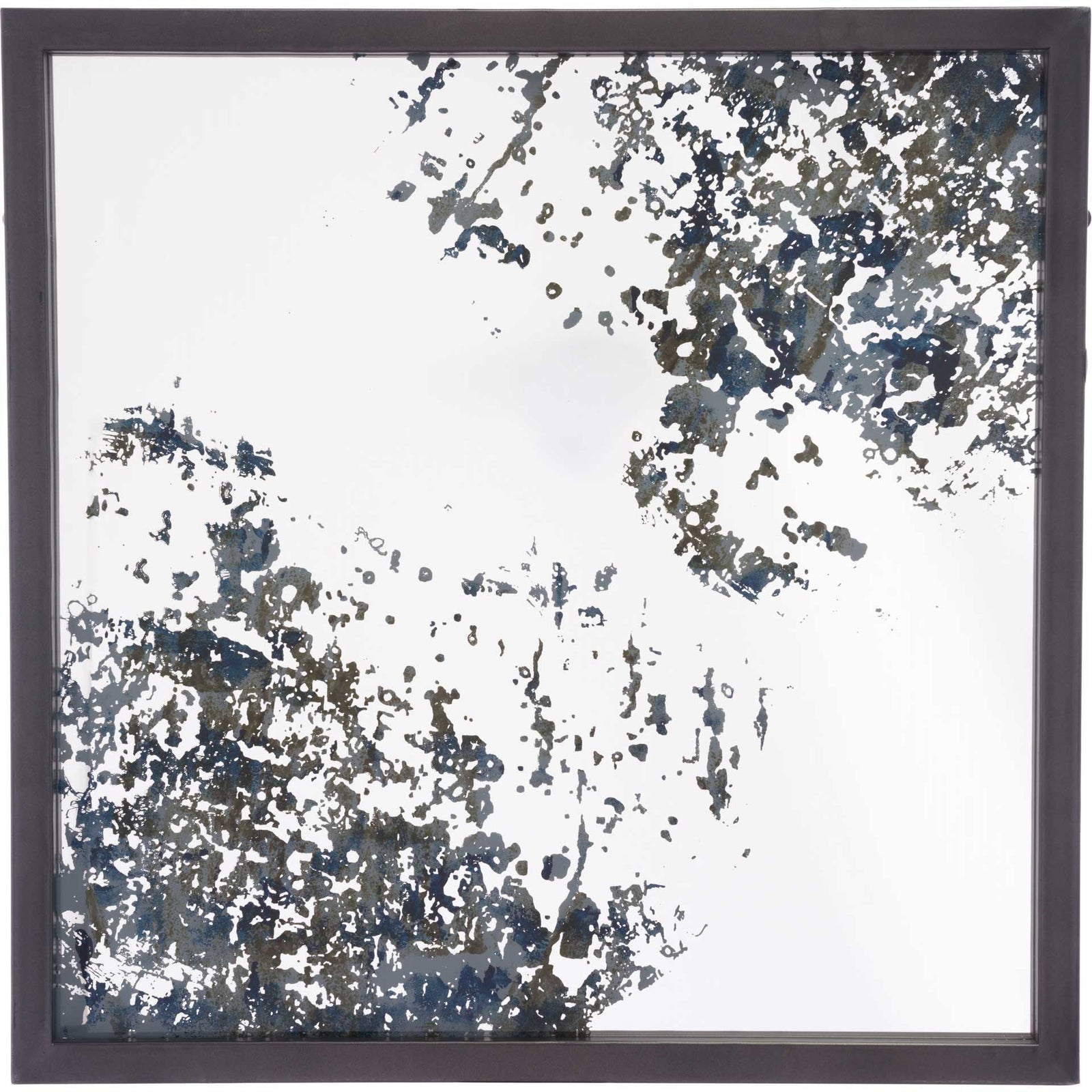 Antique Finish Rectangular Mirror