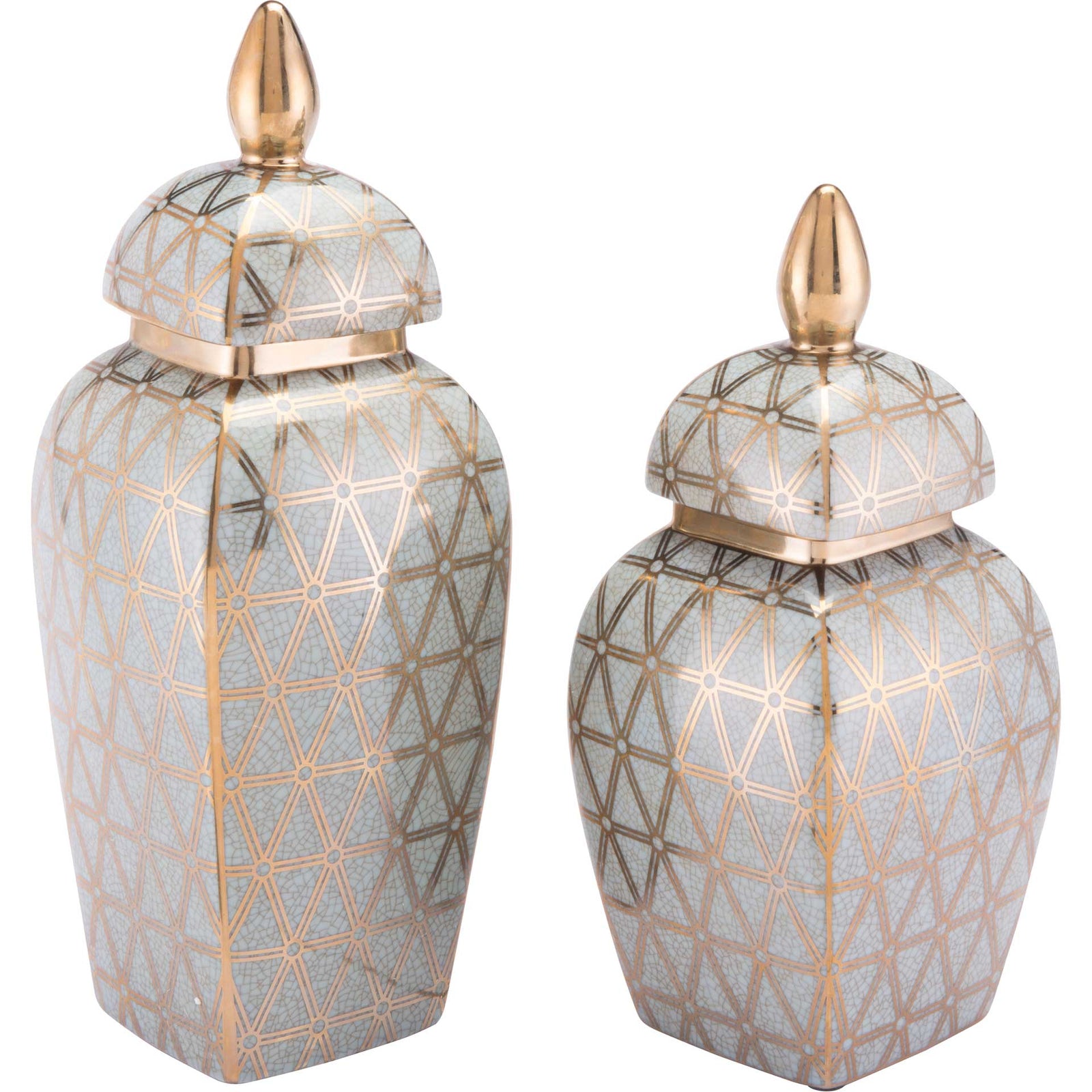 Link Temple Jar Gold/Blue