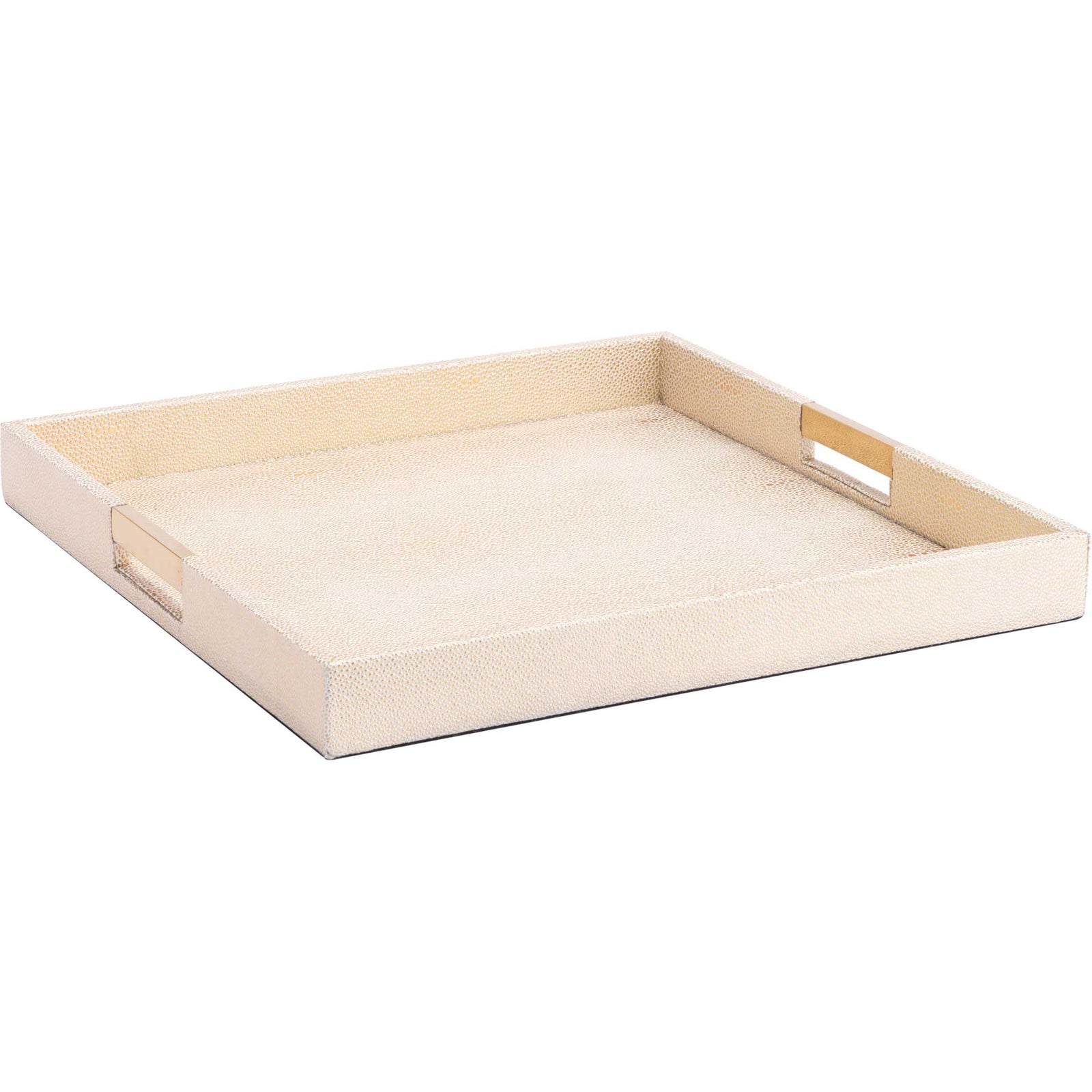 Camba Lizard Skin Tray Cream (Set of 3)