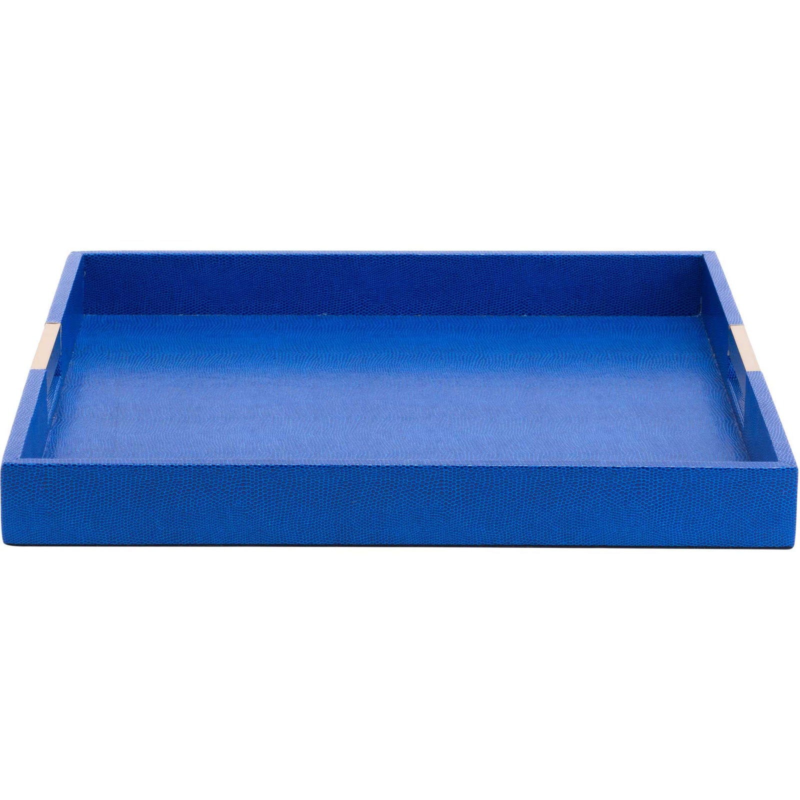 Camba Lizard Skin Tray Blue (Set of 3)