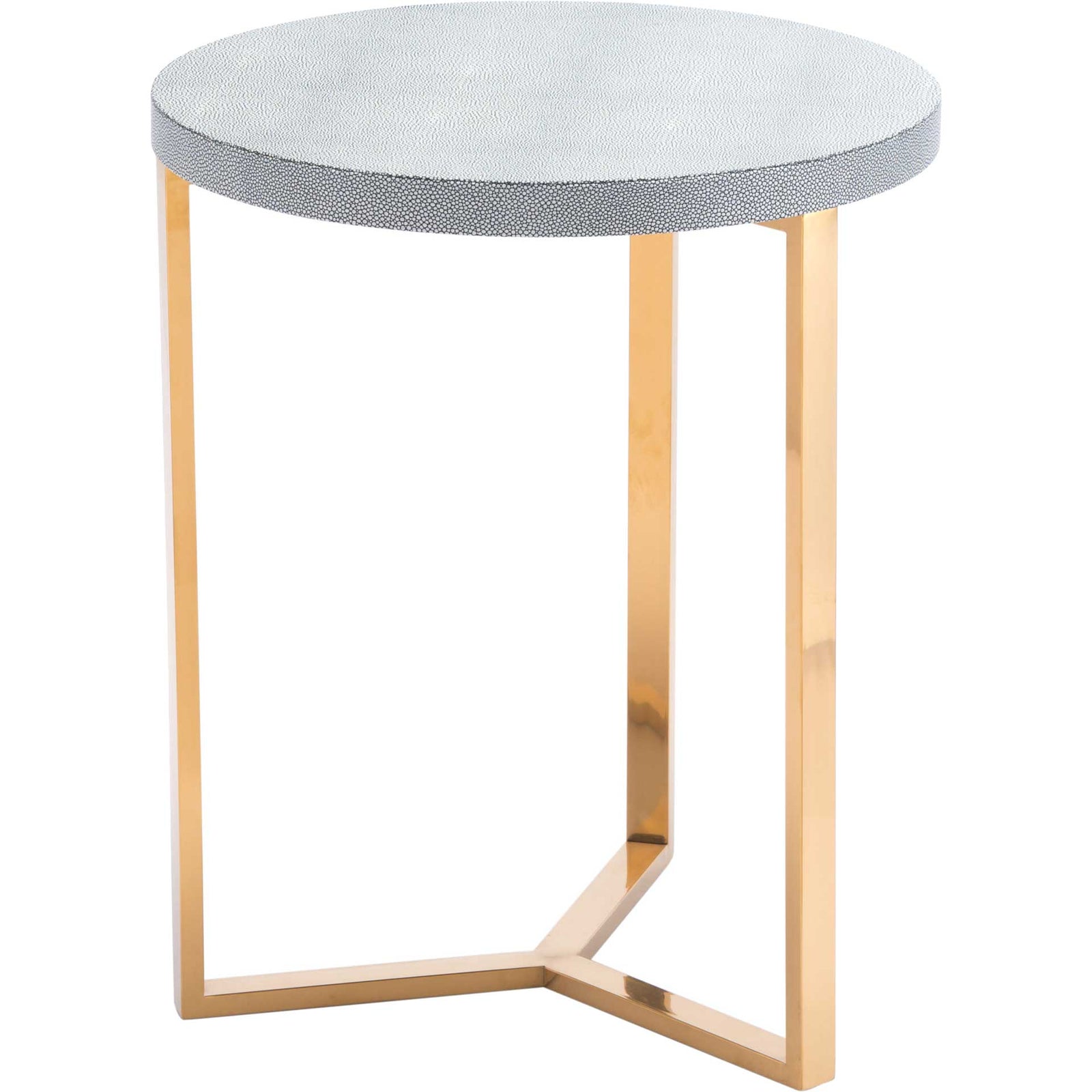 Gela 2-Piece Round Table Gray