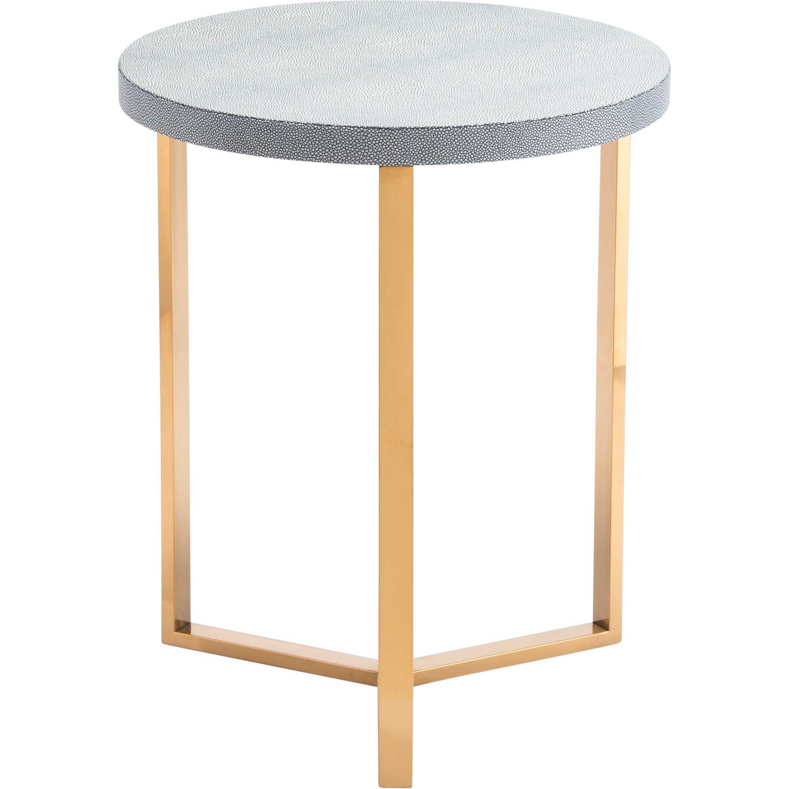 Gela 2-Piece Round Table Gray