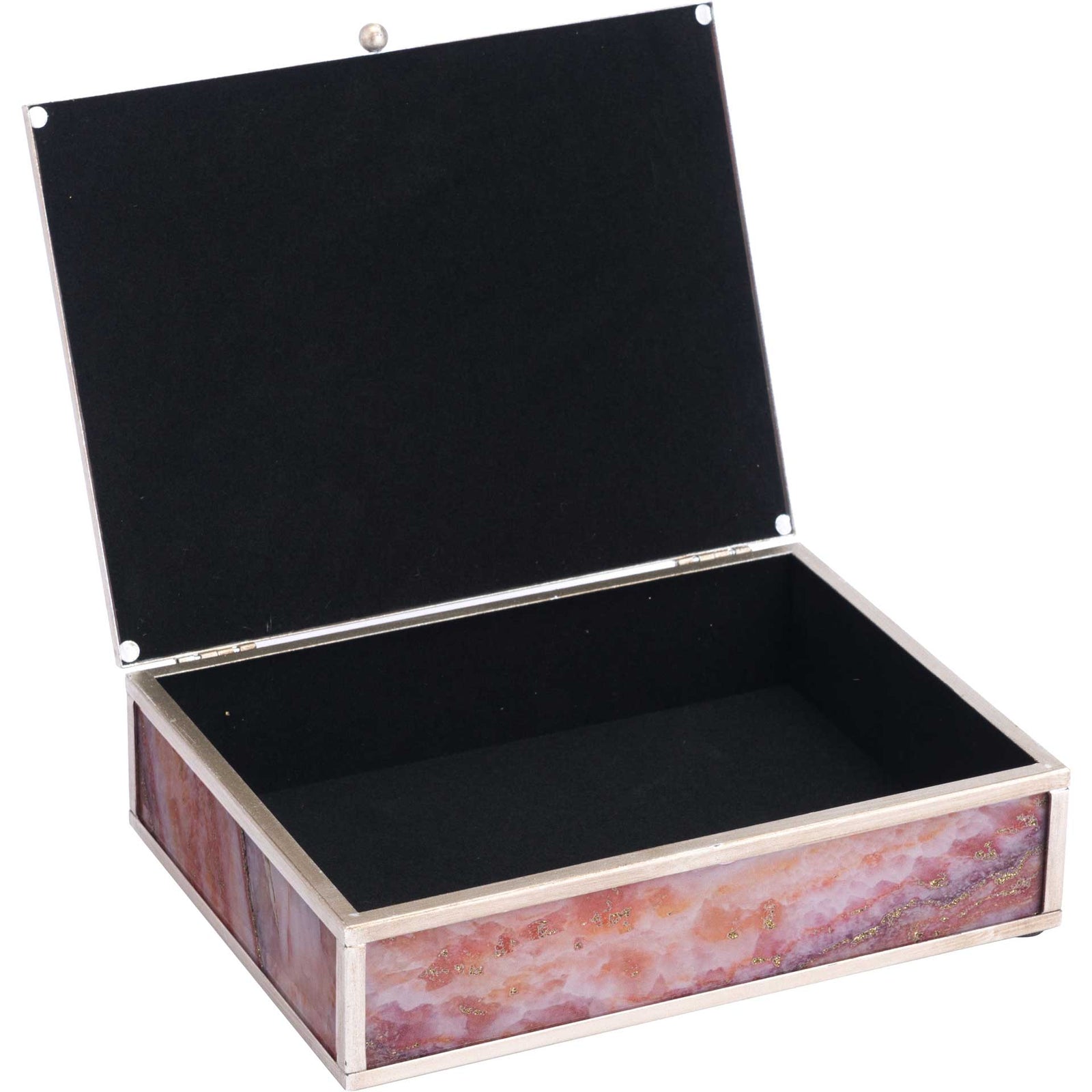 Mundi Boxes Pink Geode (Set of 2)