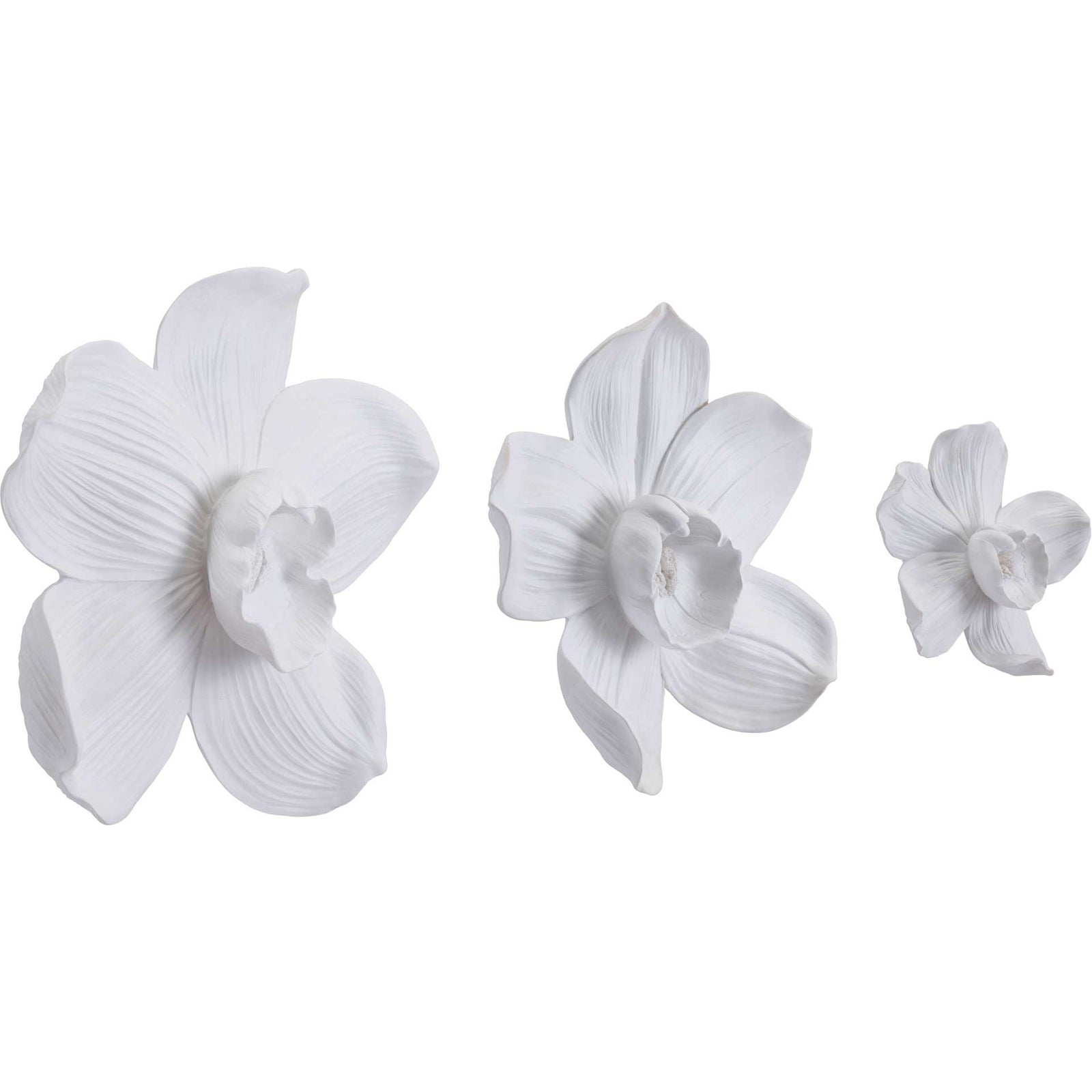 Orchid Wall Decor White