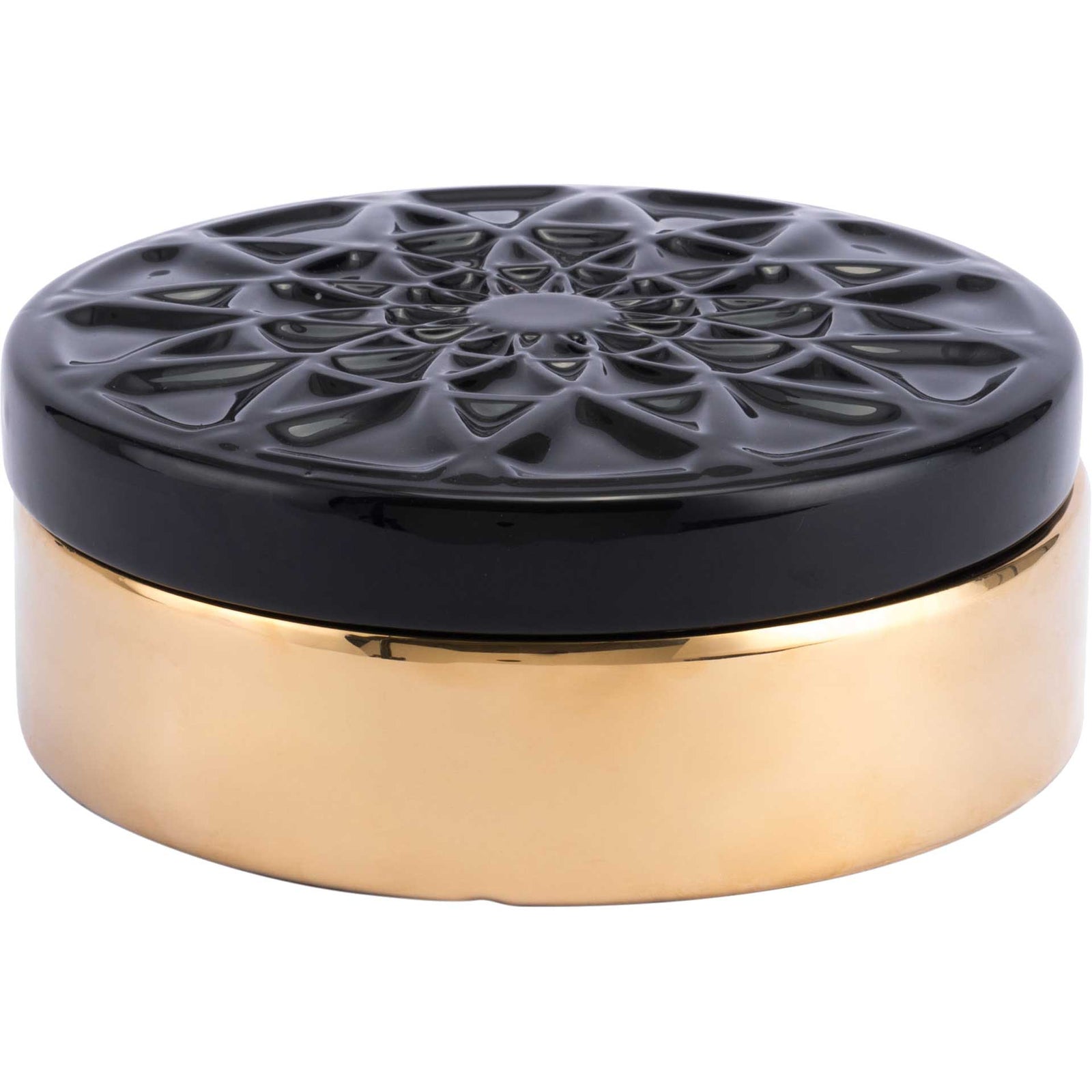 Roseton Box Black/Gold