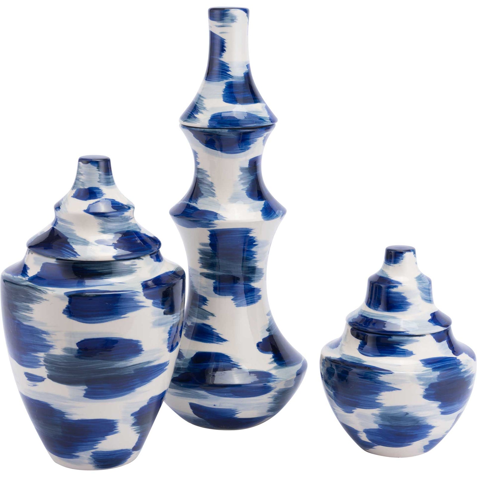 Pinto Jar Blue/White