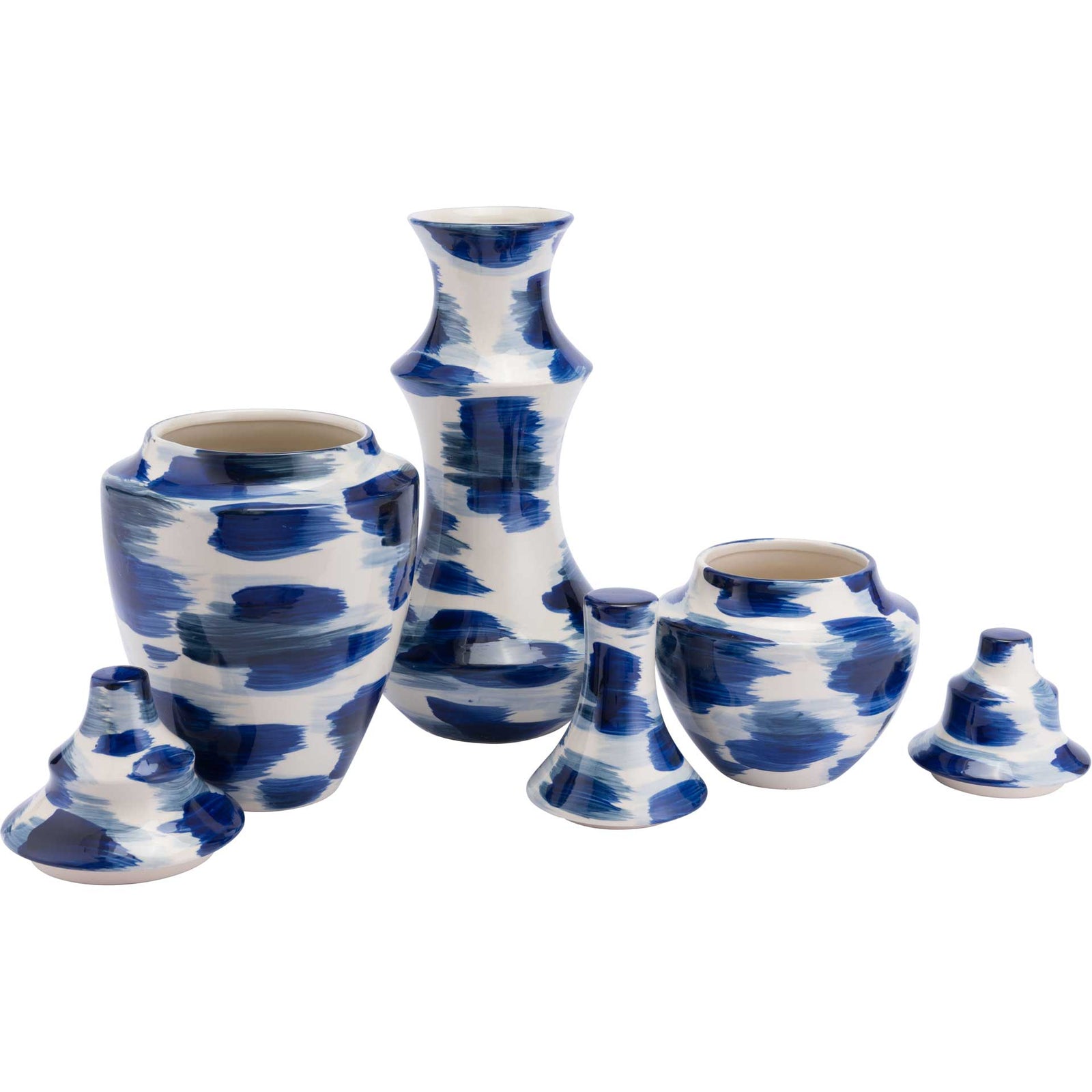 Pinto Jar Blue/White