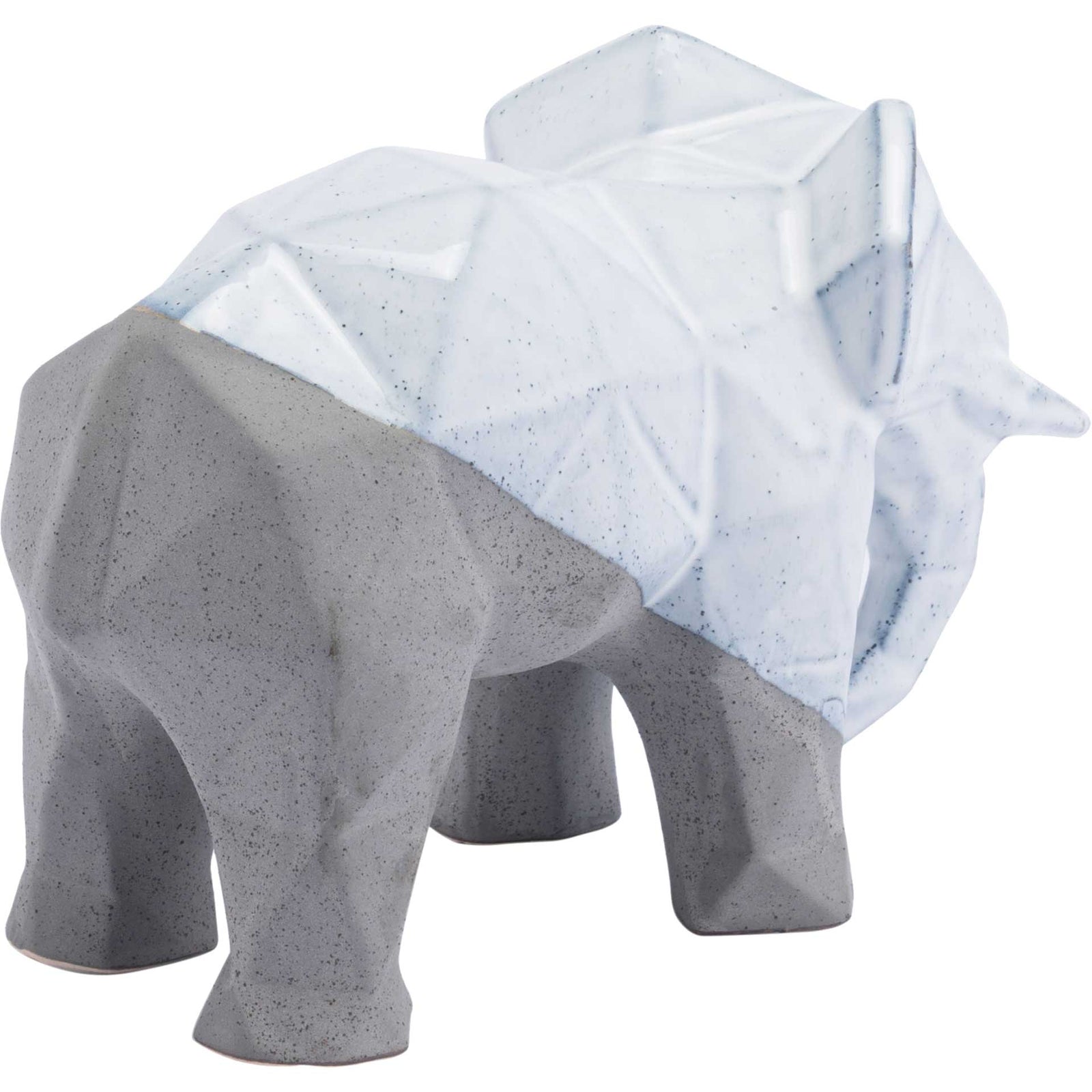 Geo Elephant White/Gray