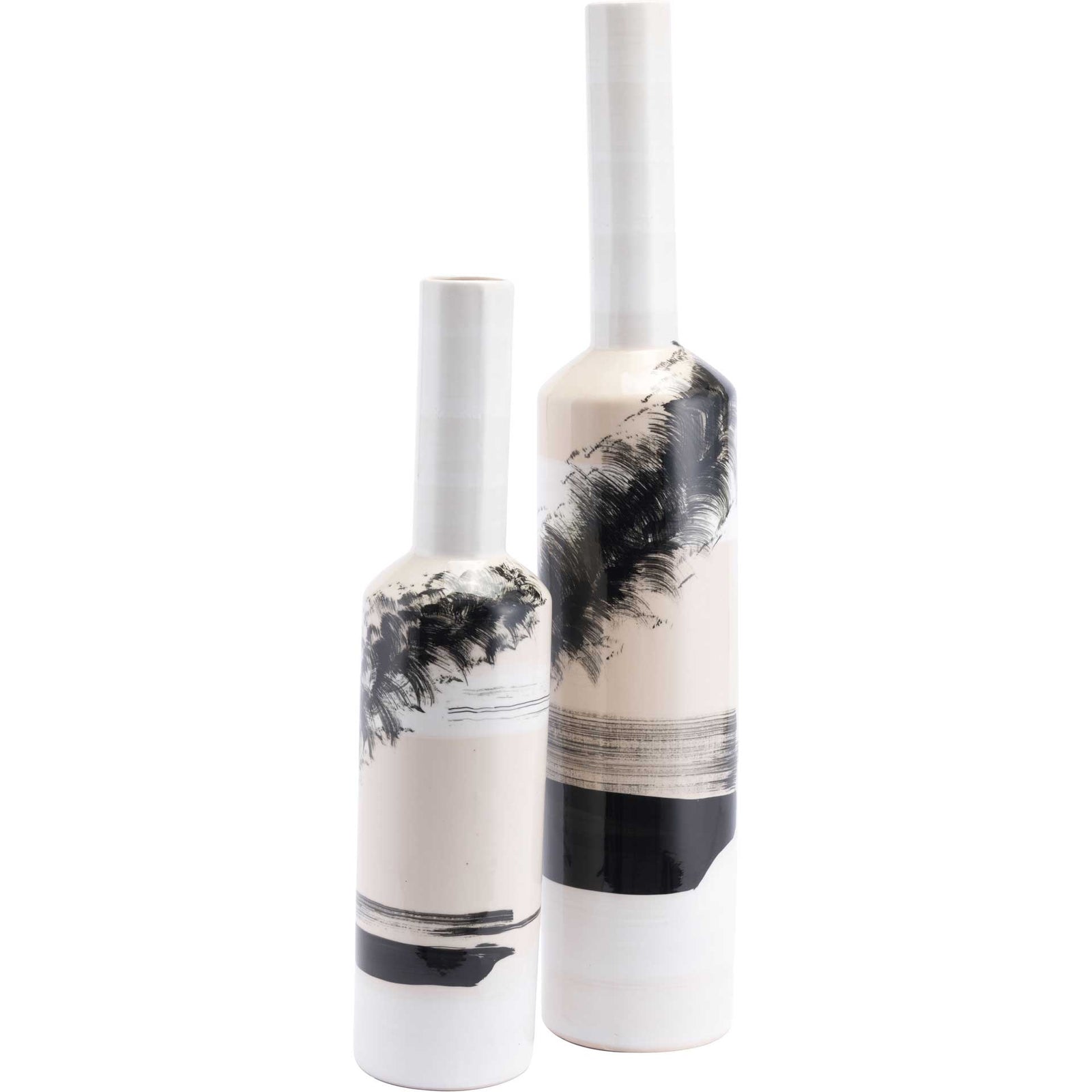 Plumas Bottle White/Black
