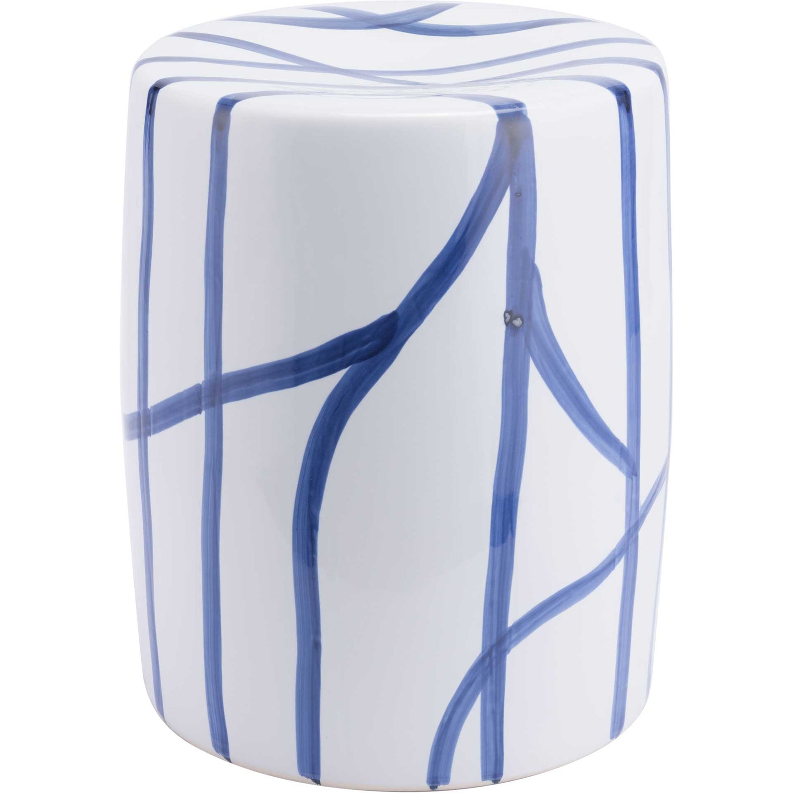 Raiz Garden Seat White/Blue