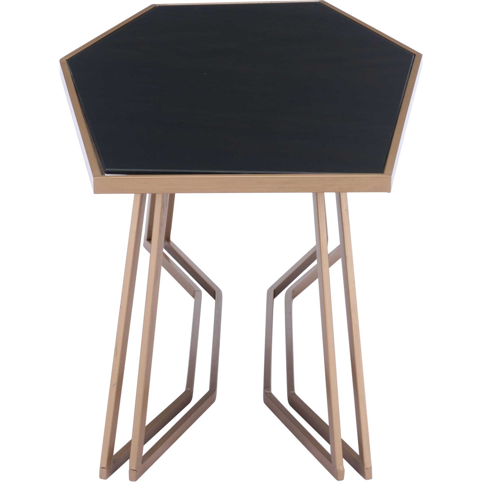 Geo Coffee Table Black/Gold