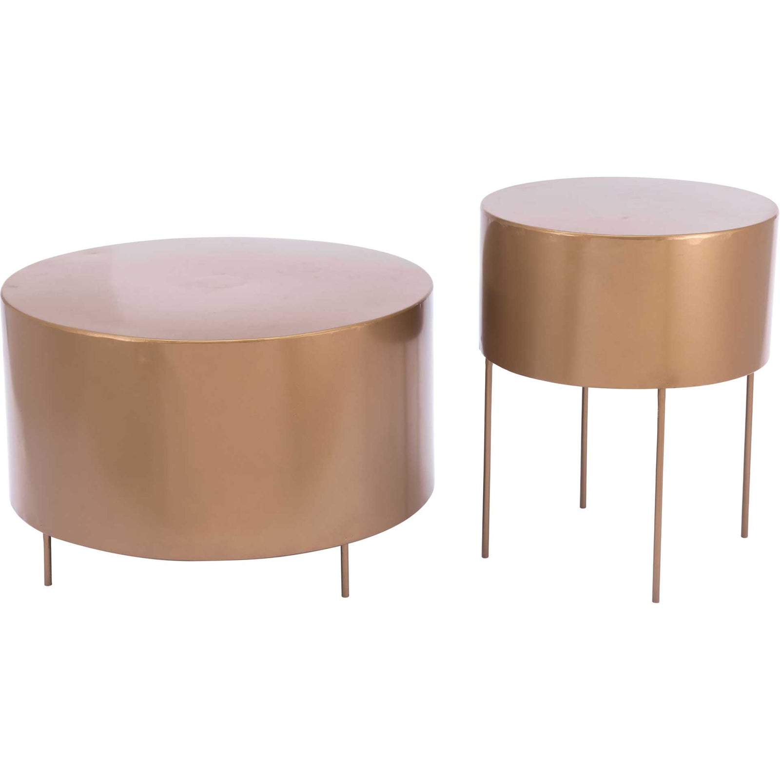 Bor End Table Gold