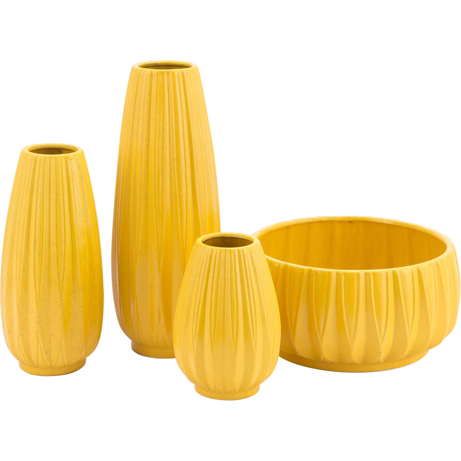 Acacia Vase Yellow