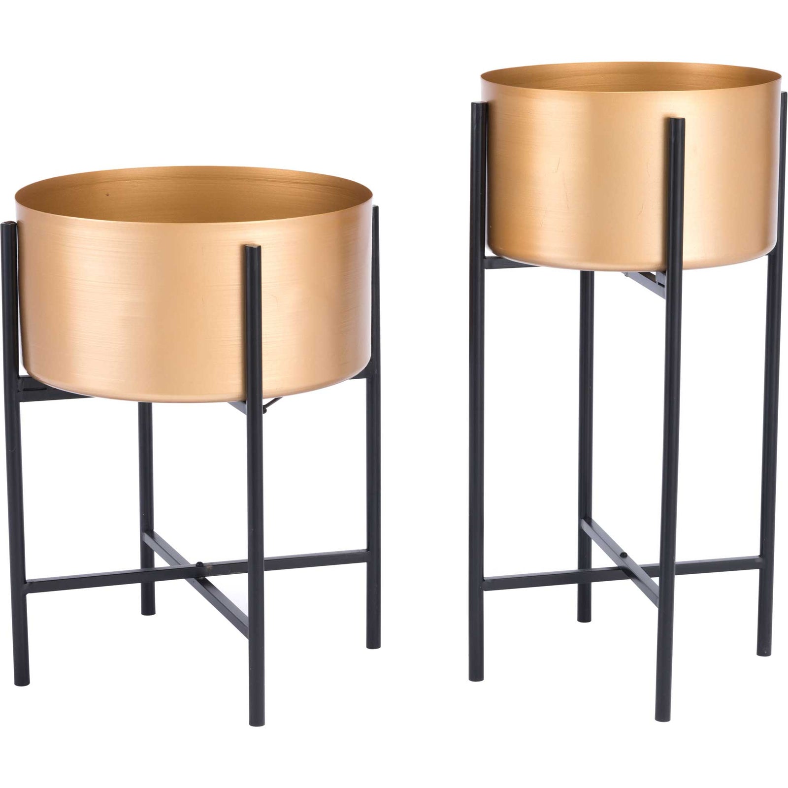 Loft Metal Planter Gold