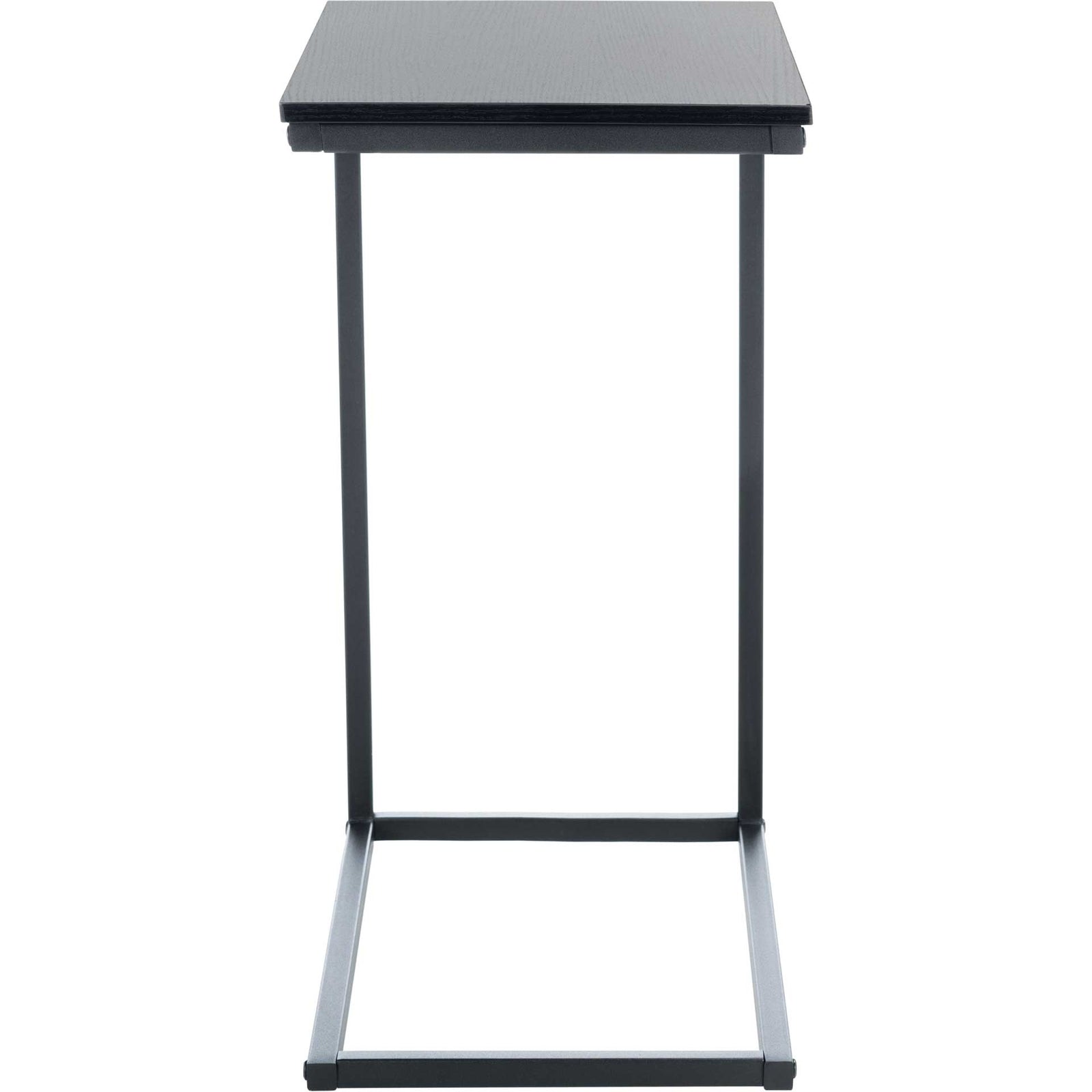 Boaltin Slanted Rectangular Side Table Black
