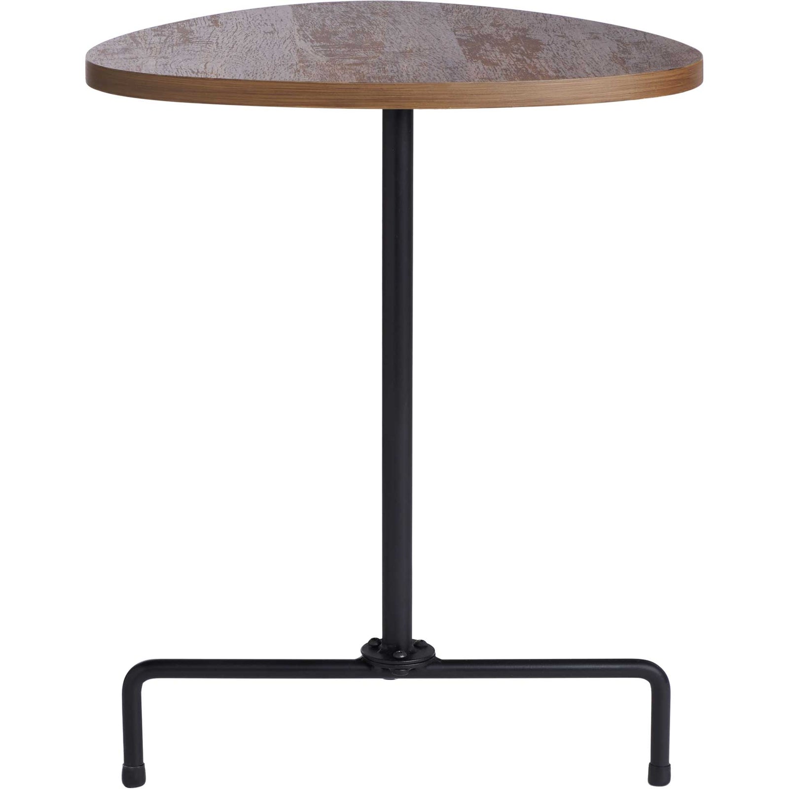 Beningo Tripod Side Table Walnut/Black