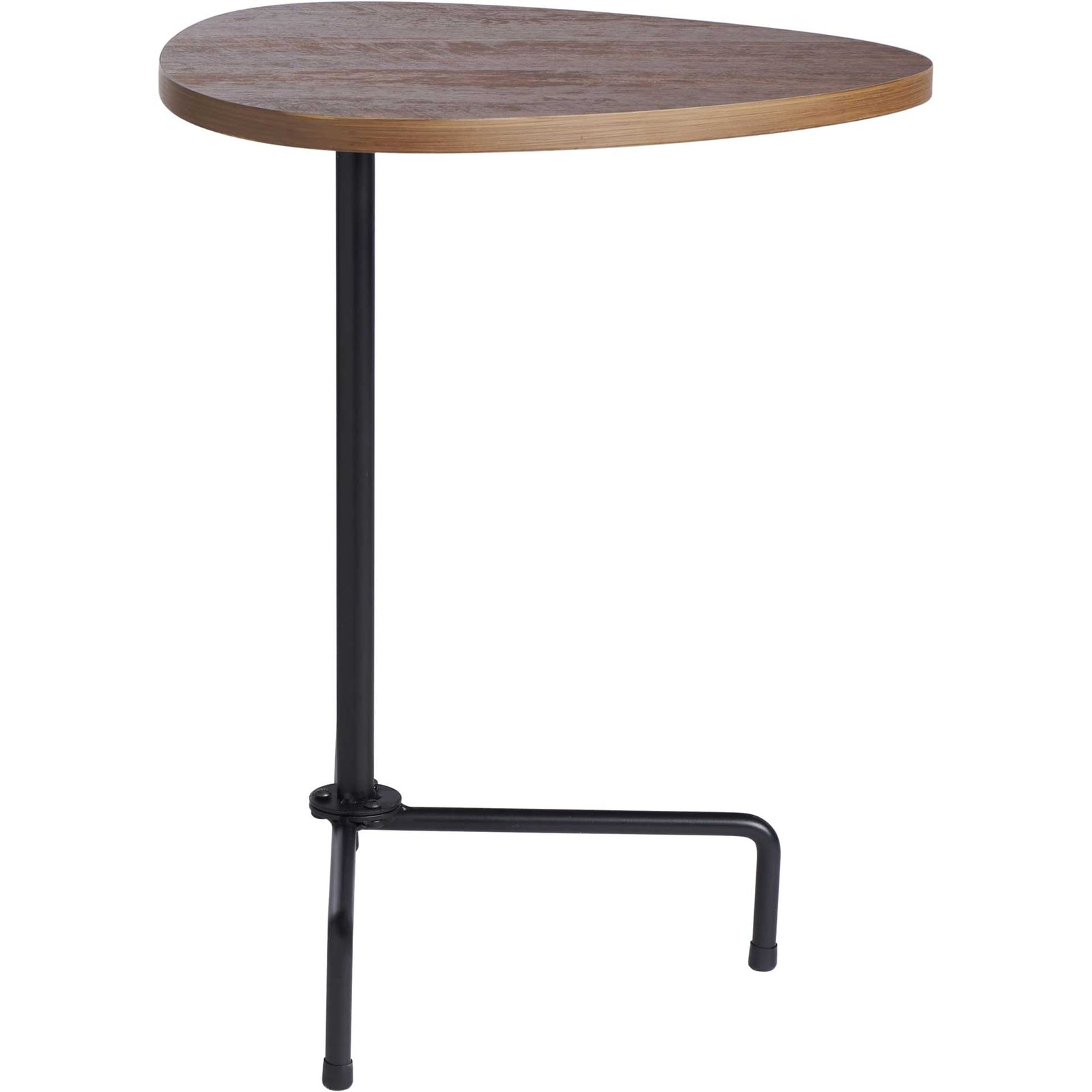 Beningo Tripod Side Table Walnut/Black