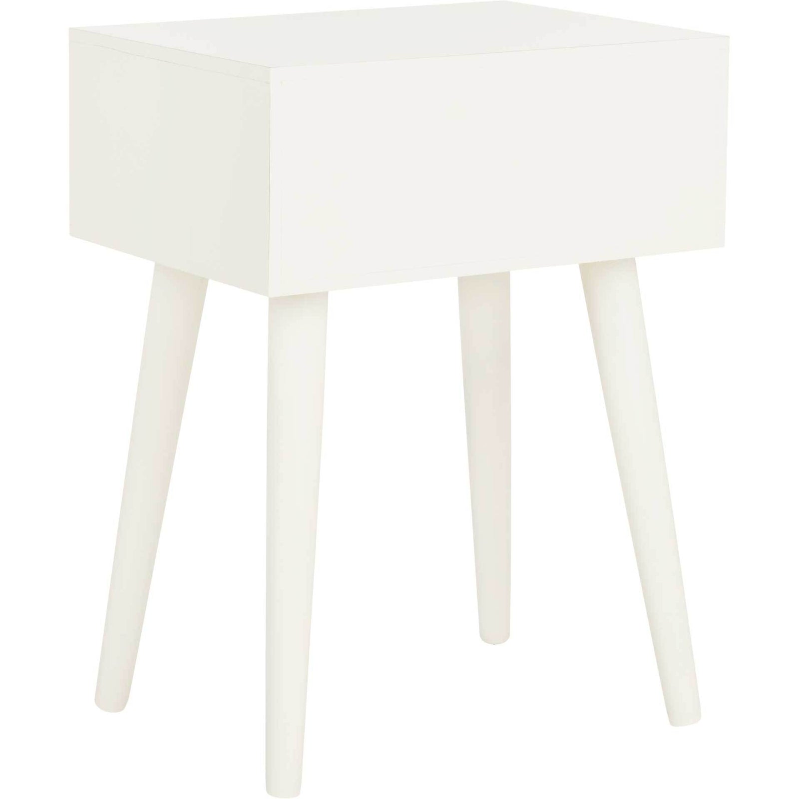 Lylah Accent Table Distressed White