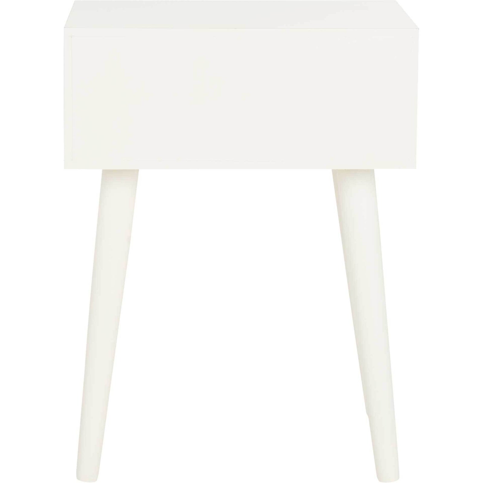 Lylah Accent Table Distressed White