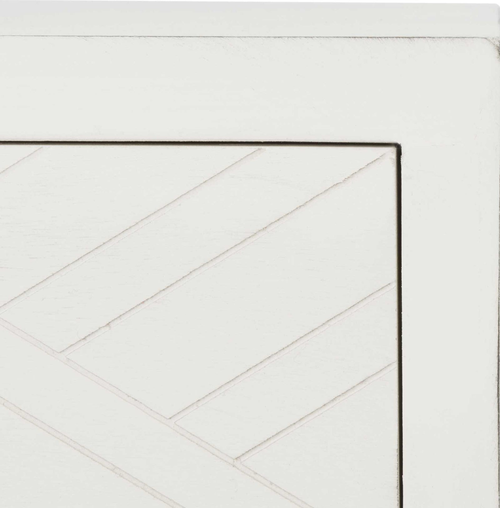 Ajani 1 Drawer Accent Table Distressed White