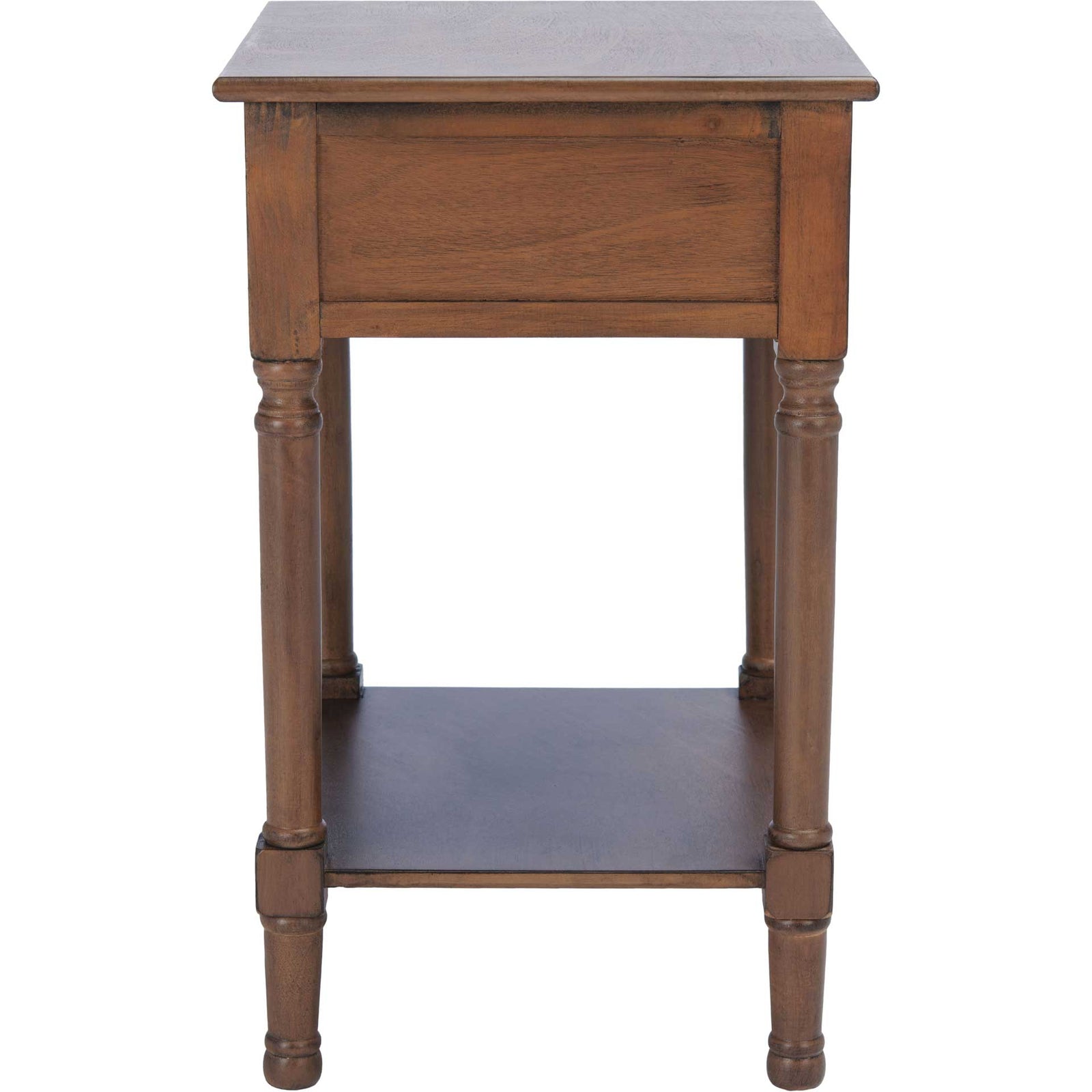 Haleigh 1 Drawer Accent Table Brown