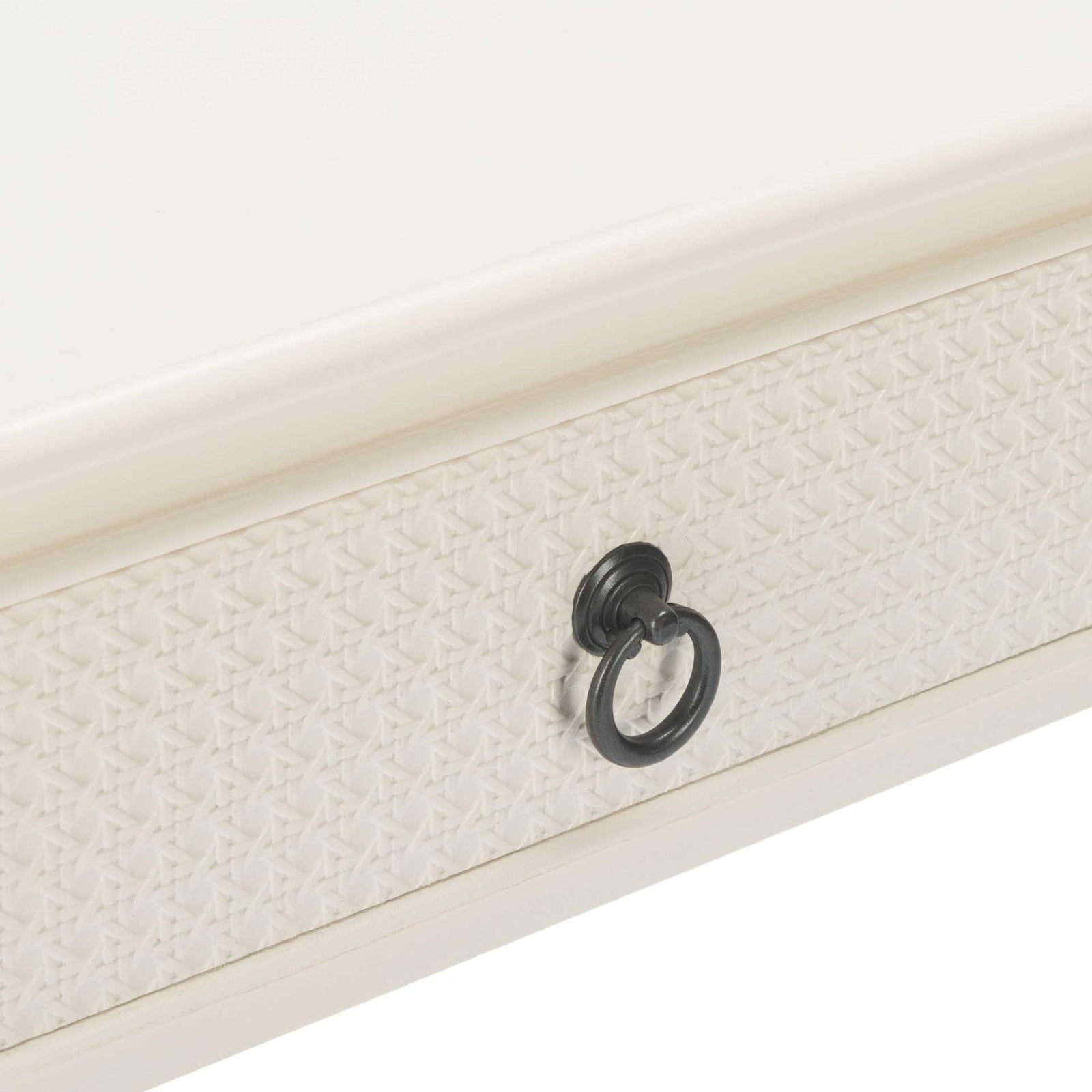 Hale 1 Drawer Accent Table White