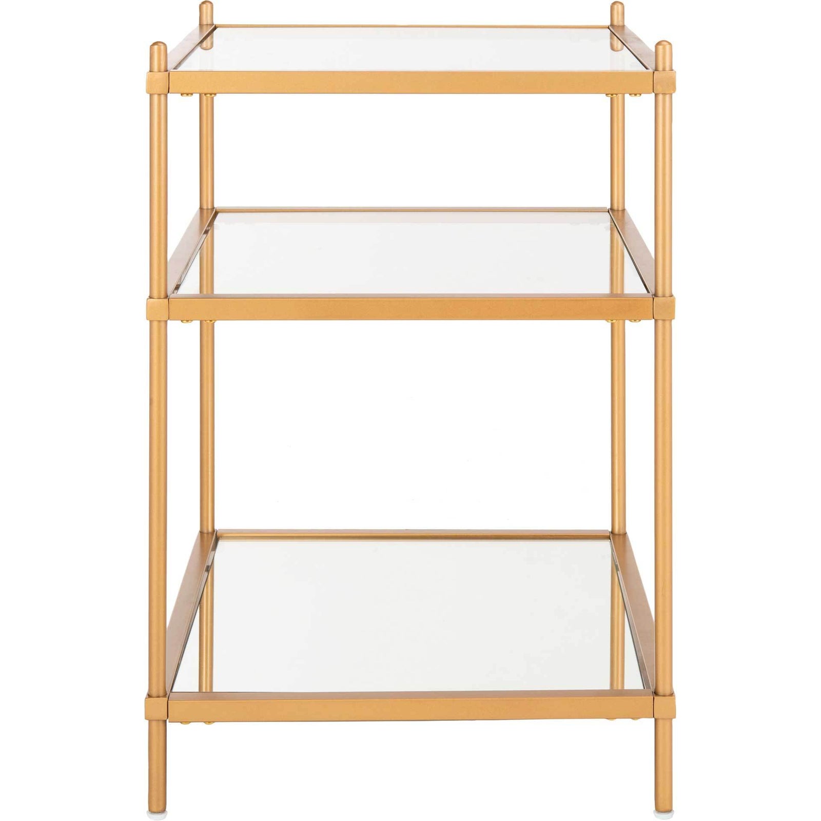 Noah 3 Tier Accent Table Gold