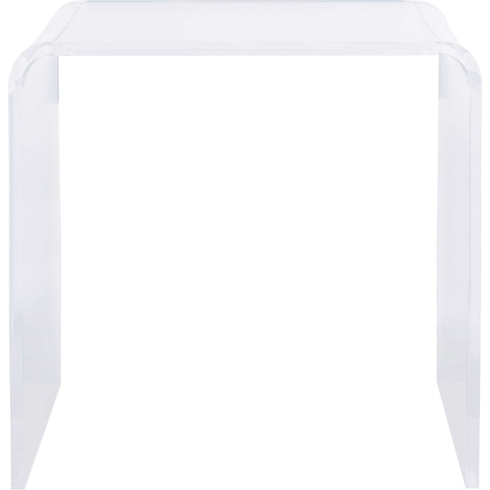 Prabhu Acrylic Side Table Clear