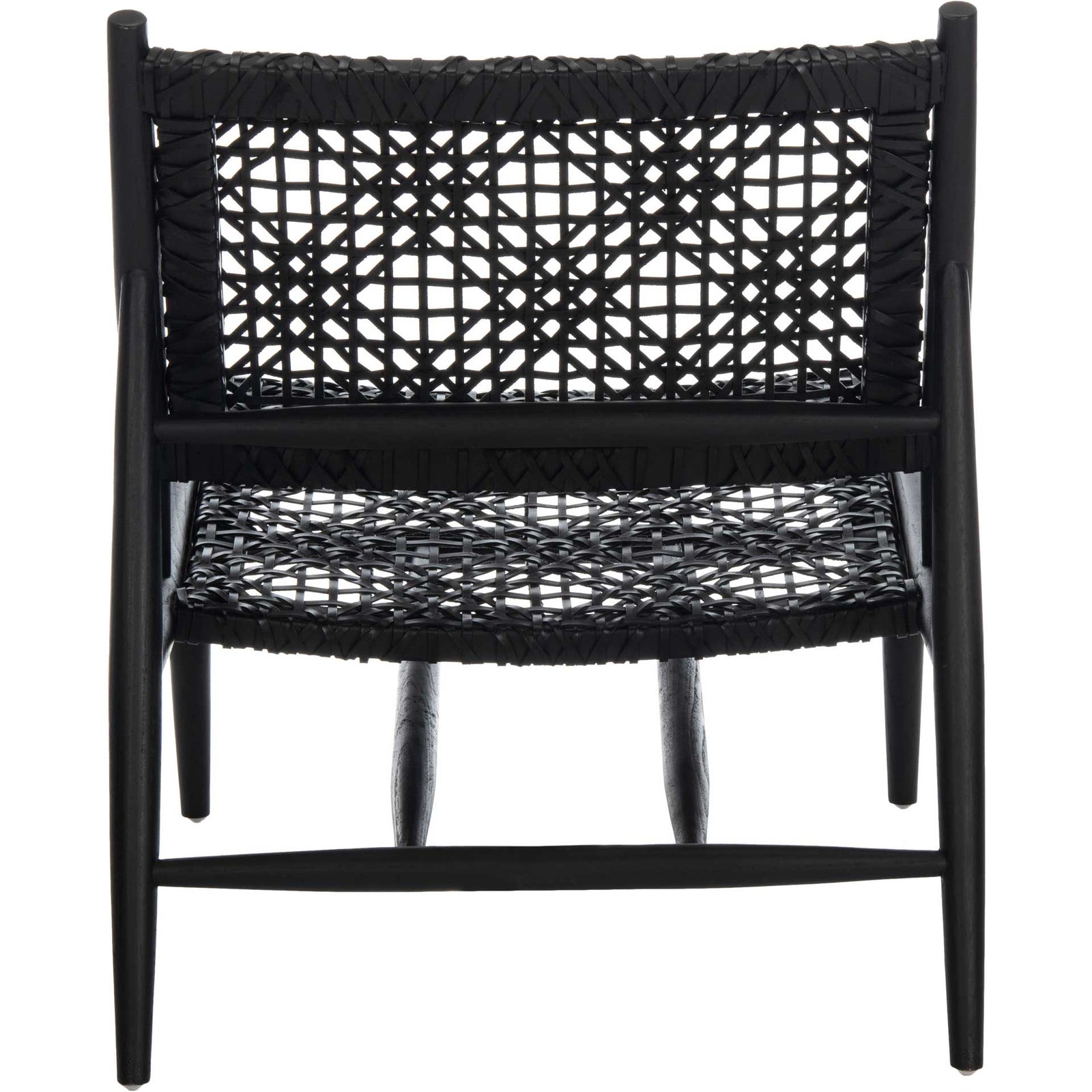 Baize Accent Chair Black