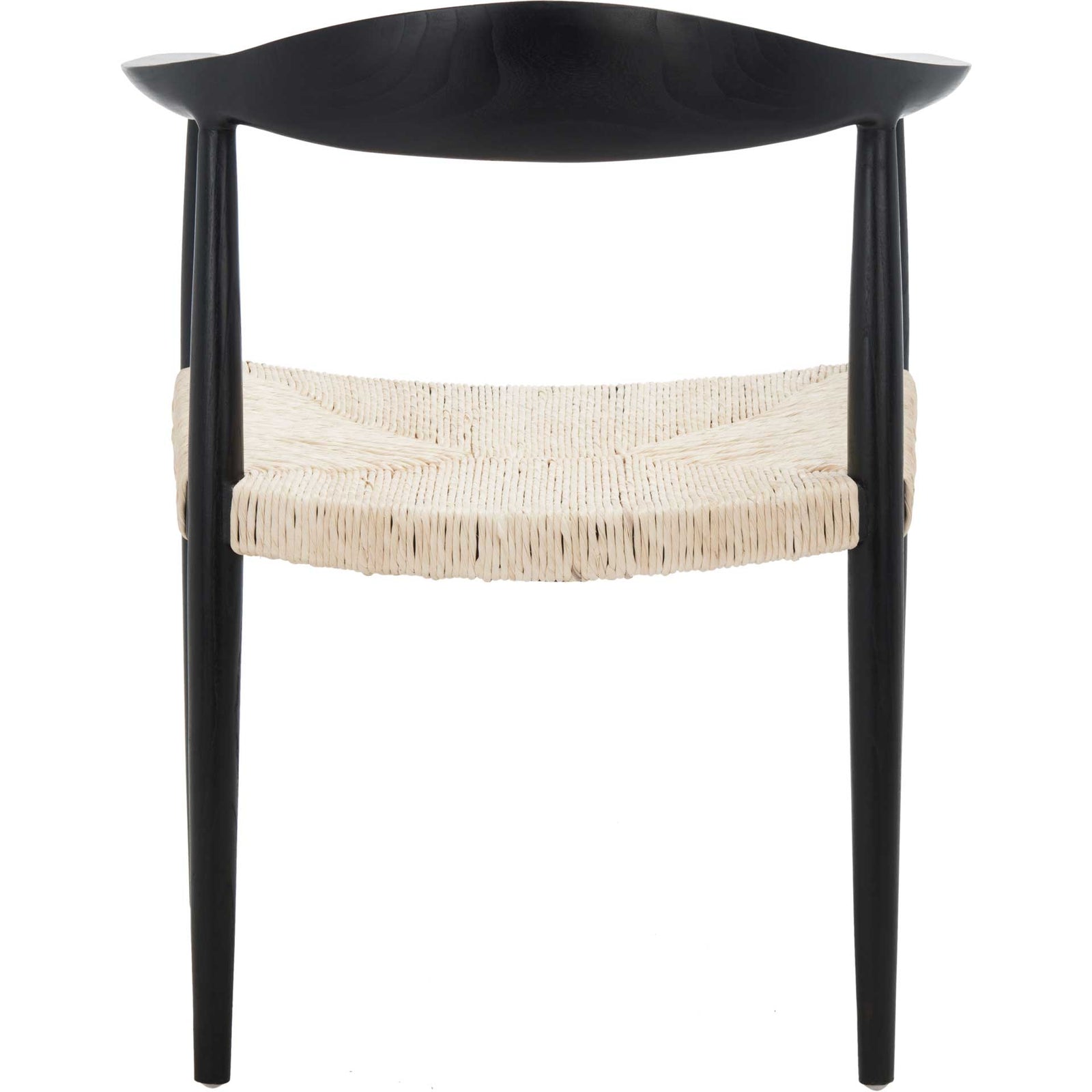 Vogel Accent Chair Black/Natural