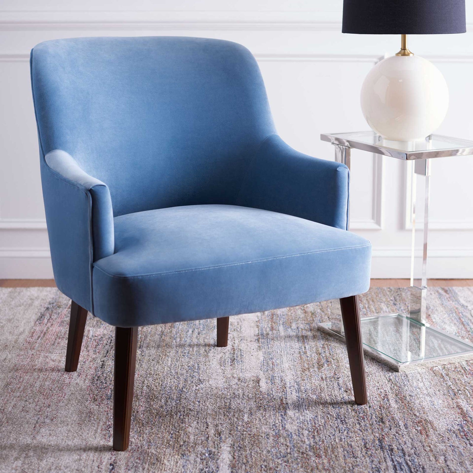 Brendon Accent Chair Light Blue