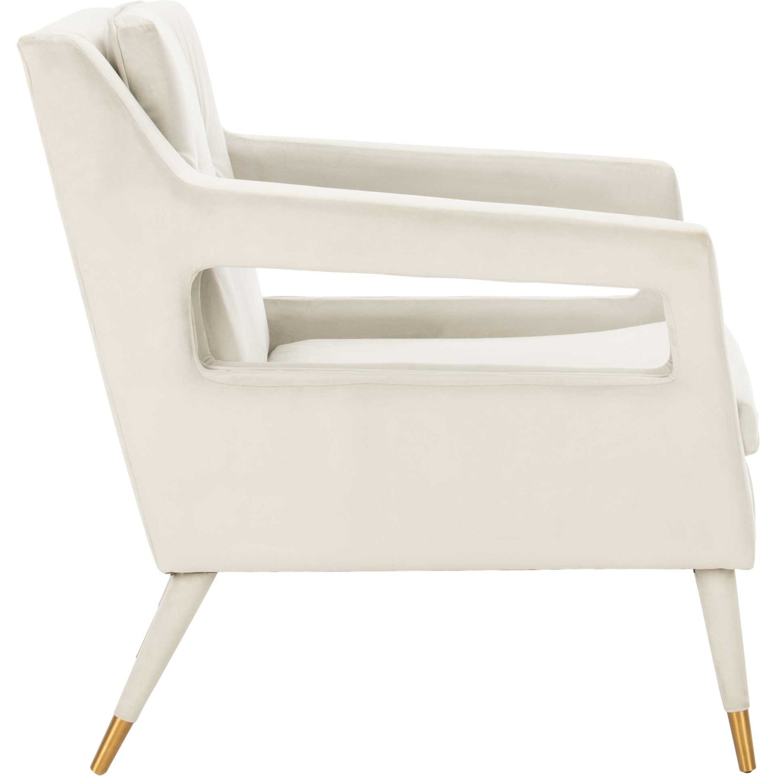 Malloy Upholstered Accent Chair Silver