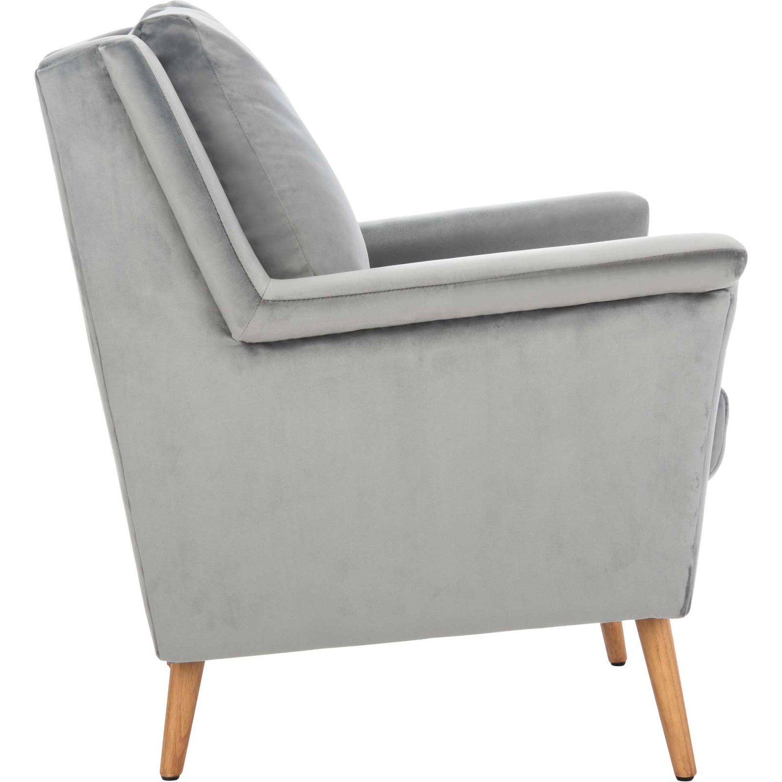 Aspen Mid Century Arm Chair Stone/Natural