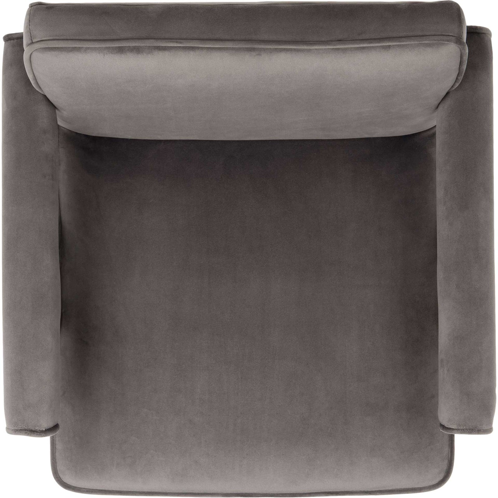 Sunflower Mid Century Arm Chair Gray/Walnut