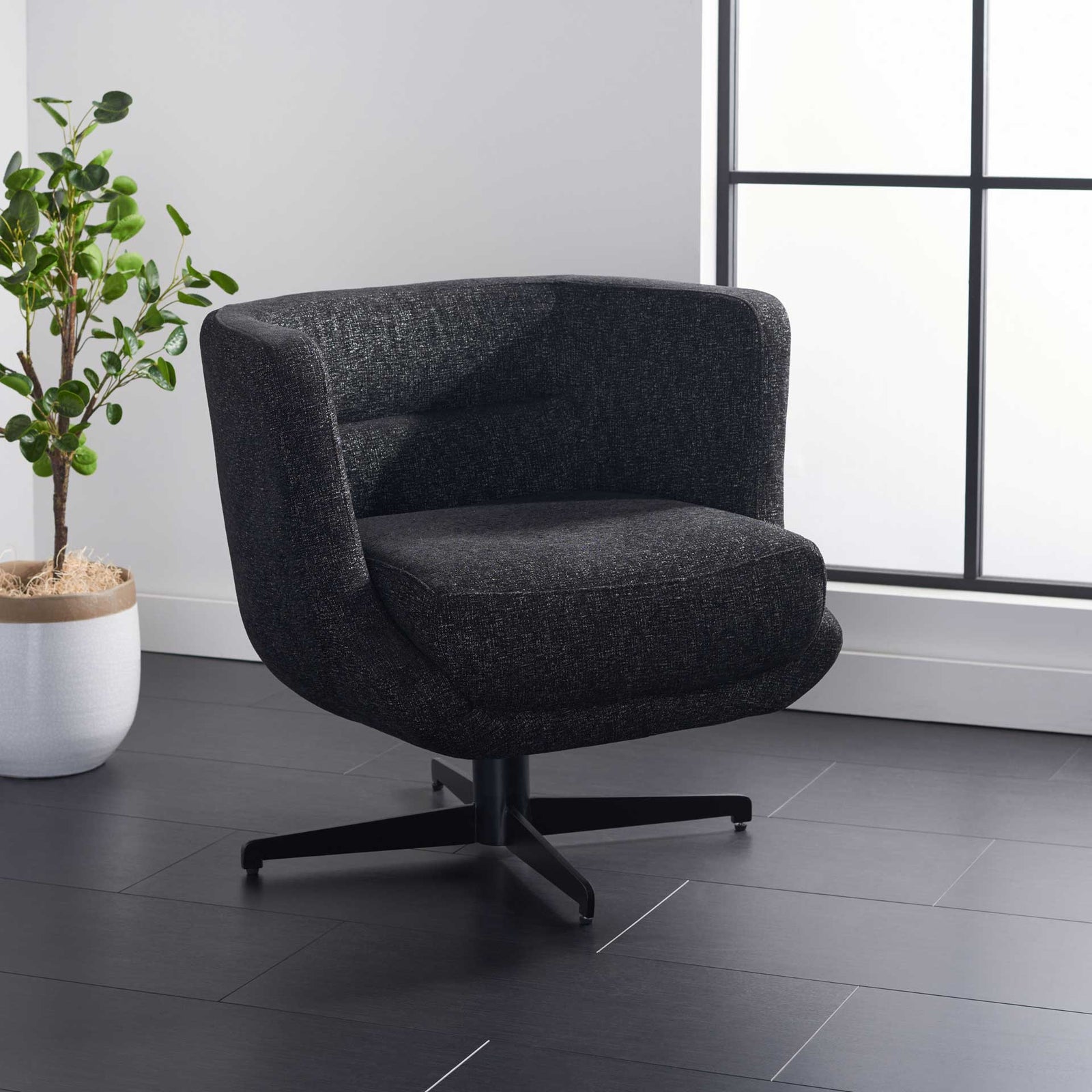 Welson Accent Chair Black/Black