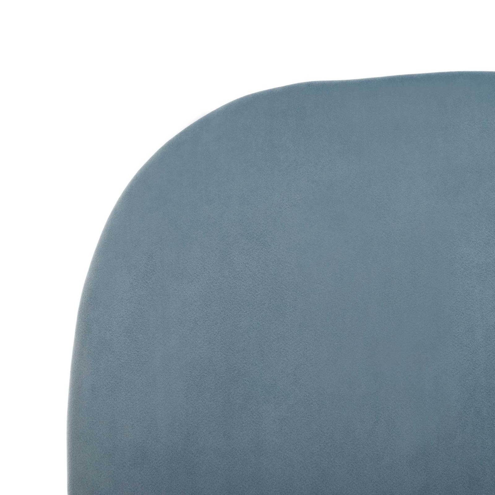 Jorden Round Side Chair Slate Blue/Gold (Set of 2)